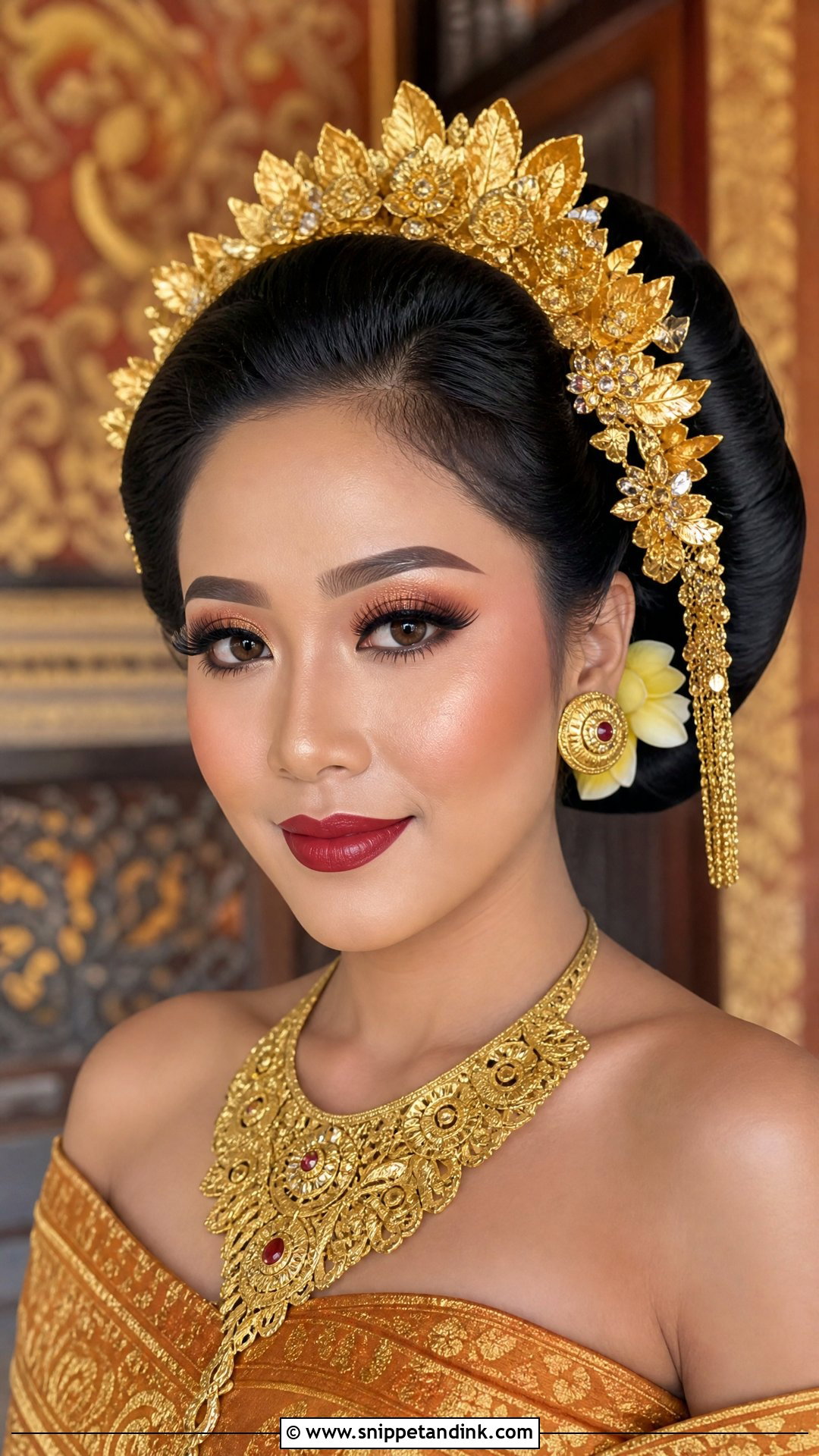 Balinese Wedding Makeup - Snippet and Ink - 20 Indonesia Wedding Makeup Ideas