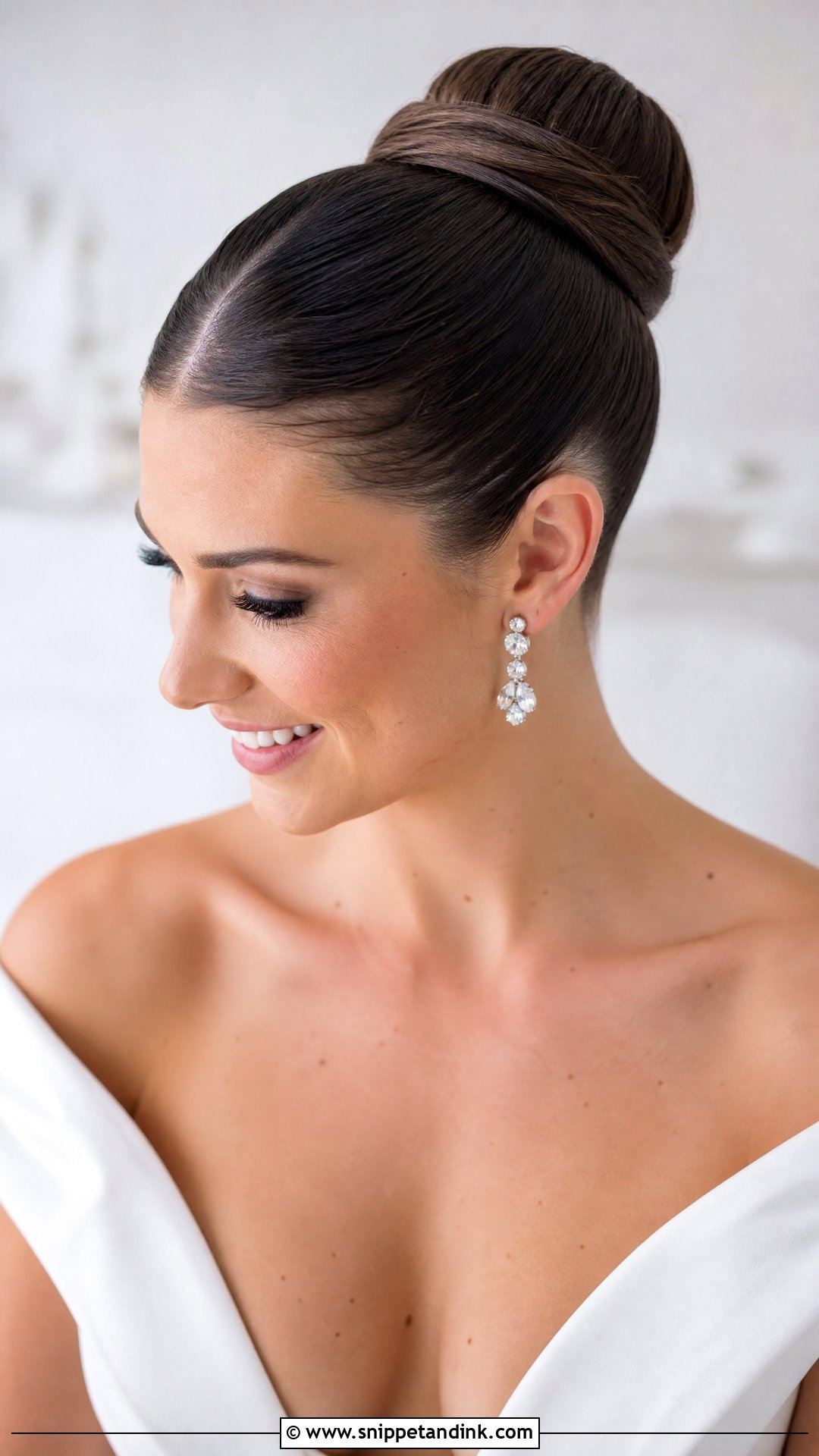 Ballerina Bun - Snippet and Ink - 20 Timeless Wedding Hairstyles
