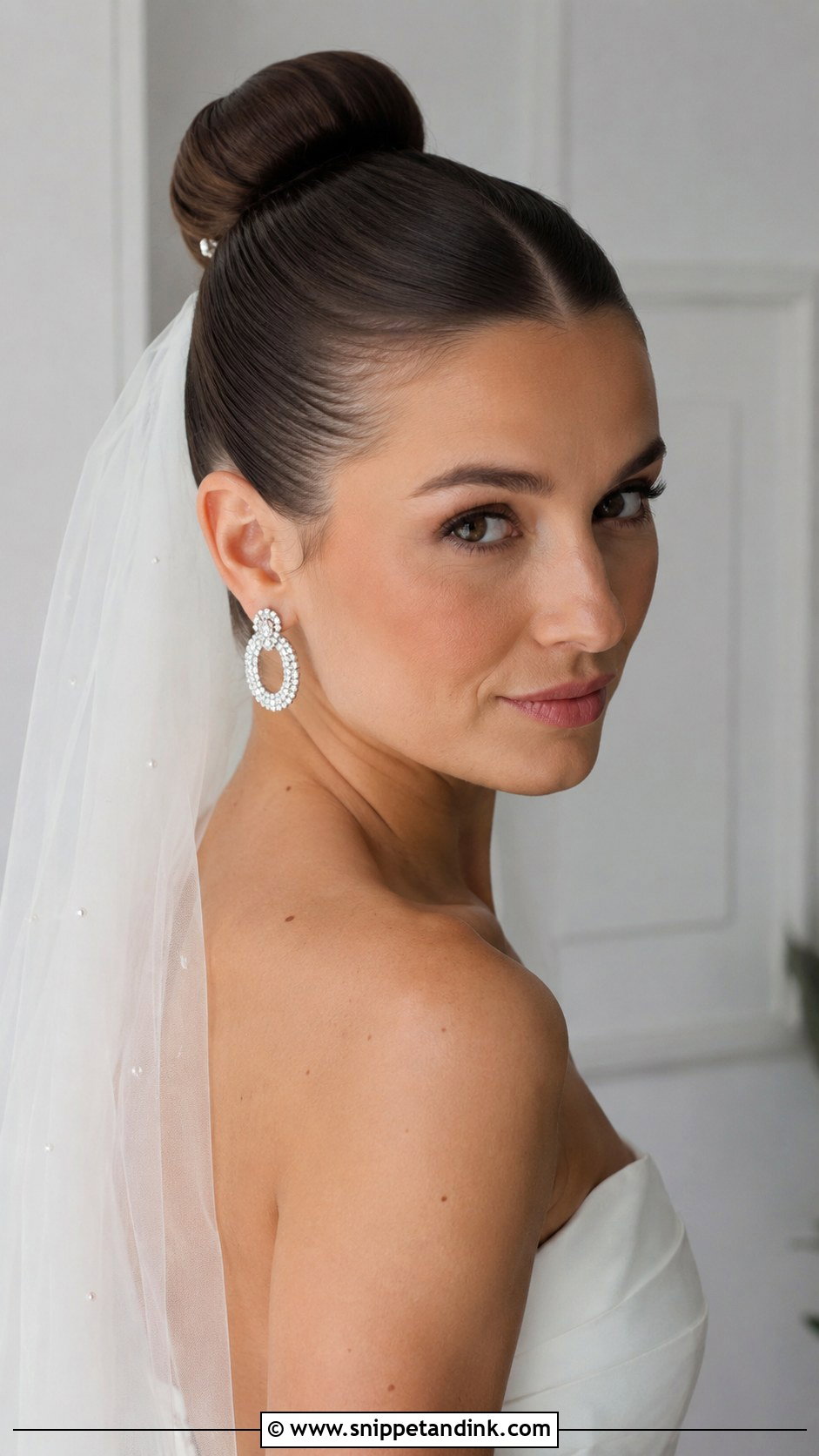 Ballerina Bun for a Wedding - Snippet and Ink - 20 Hairstyle for a Wedding Ideas