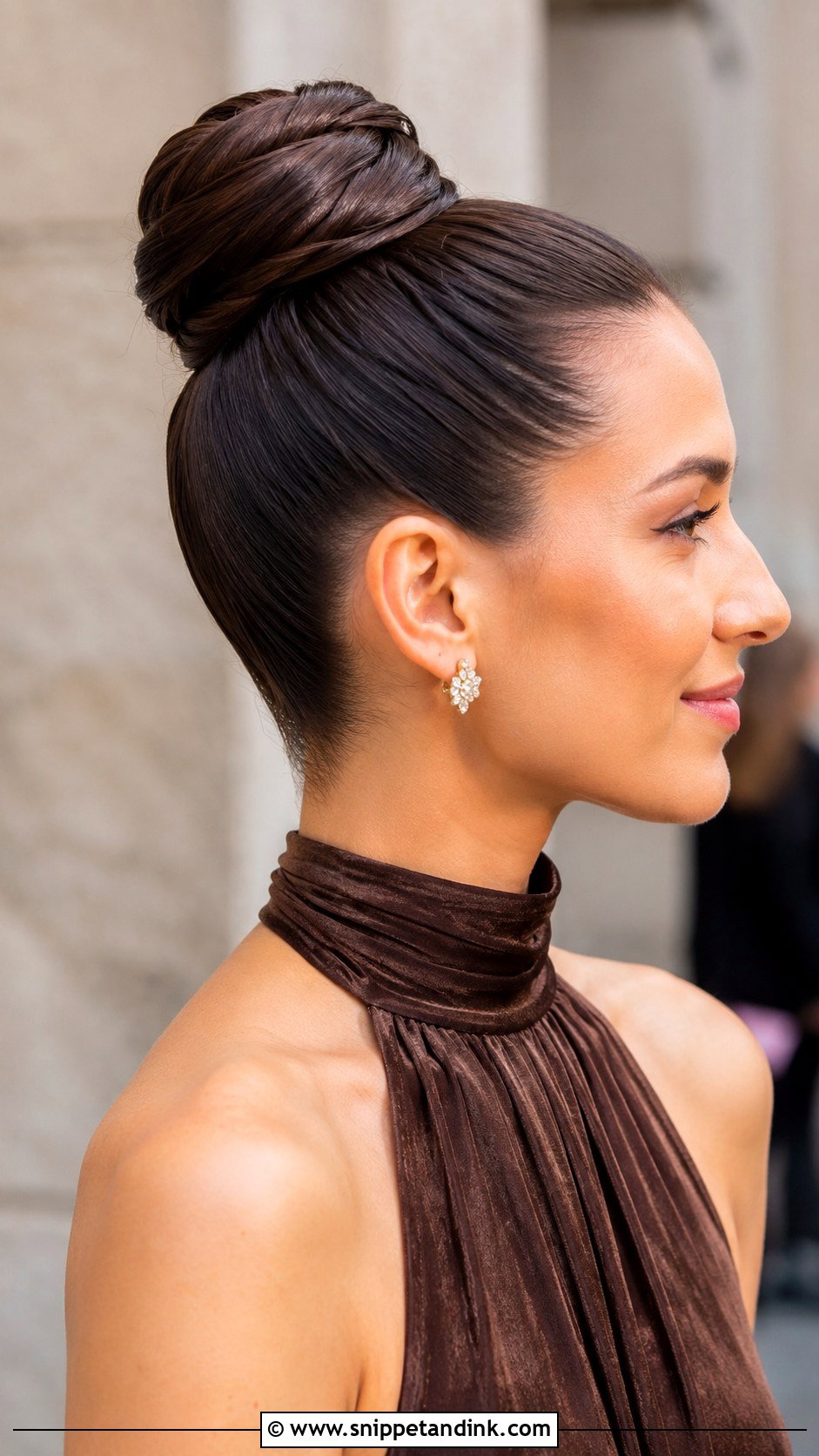 Ballet Bun for Wedding Guest - Snippet and Ink - 25 Hair Inspo for Wedding Guest Ideas
