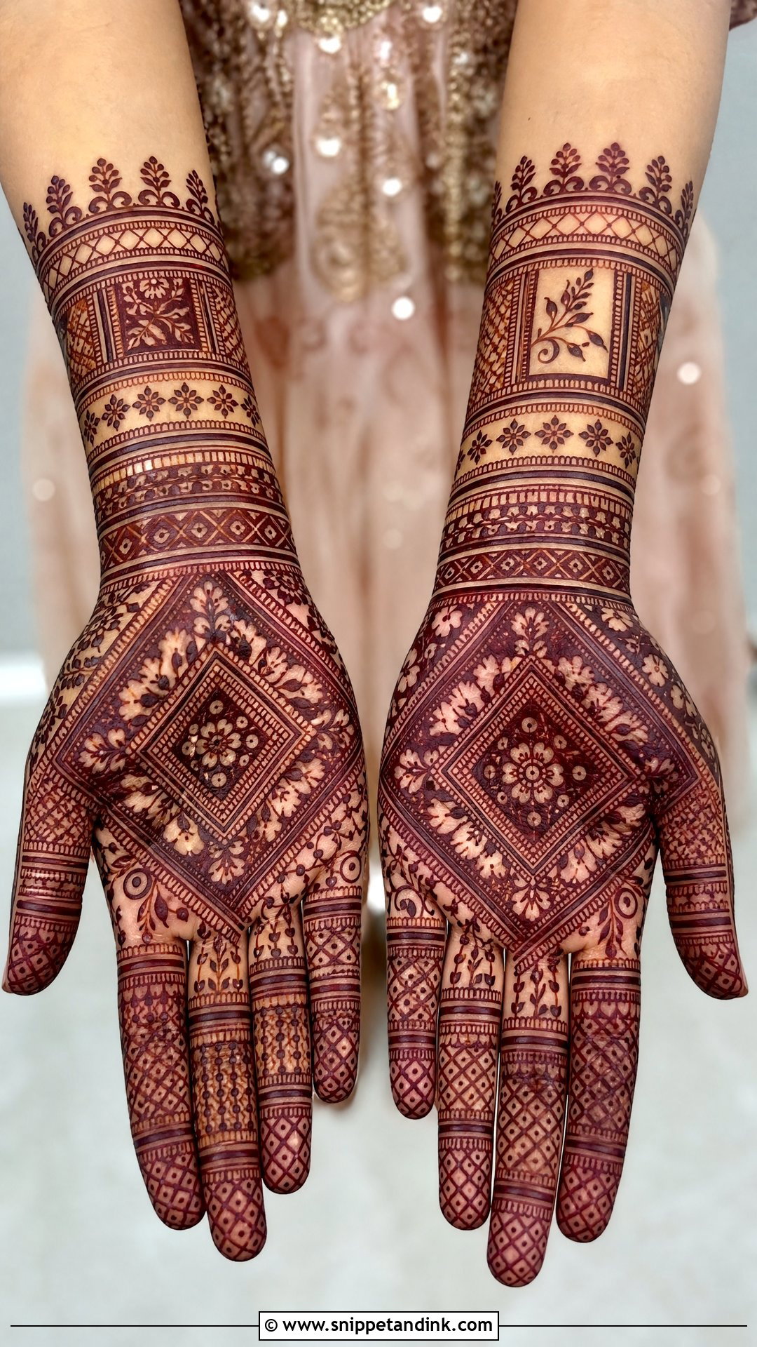 Balochi Full Hand Mehndi Design - Snippet and Ink - 20 Balochi Mehndi Designs