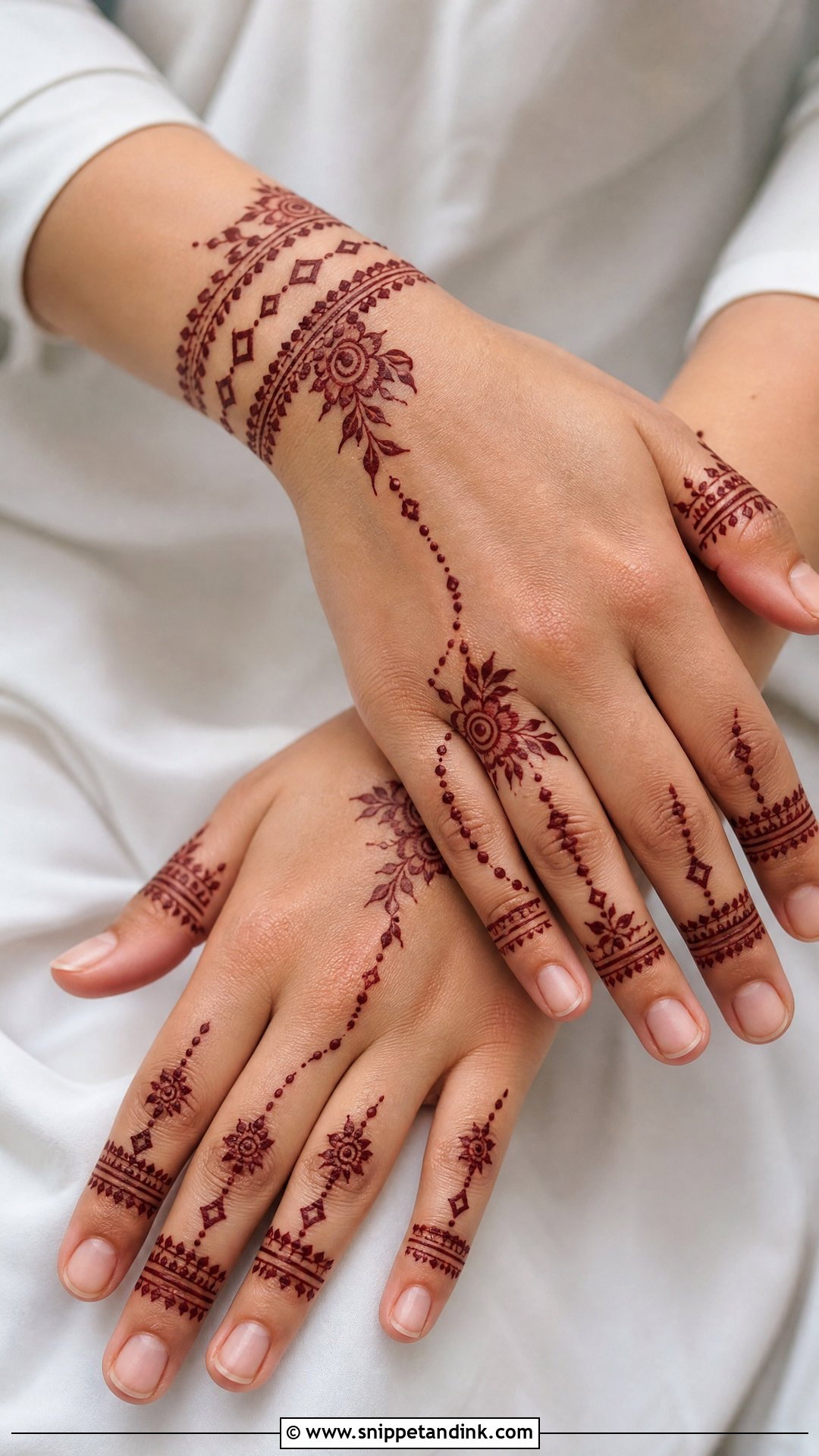 Balochi Khafif Mehndi Design - Snippet and Ink - 20 Balochi Mehndi Designs