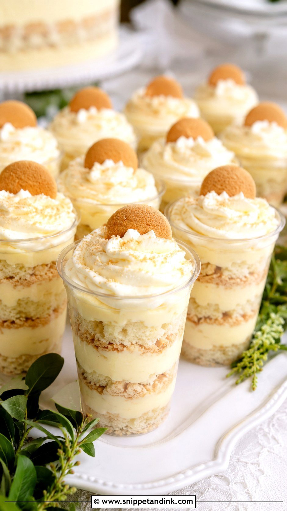 Banana Pudding Wedding Cake Cups - Snippet and Ink - 20 Cake Cups Ideas for Wedding