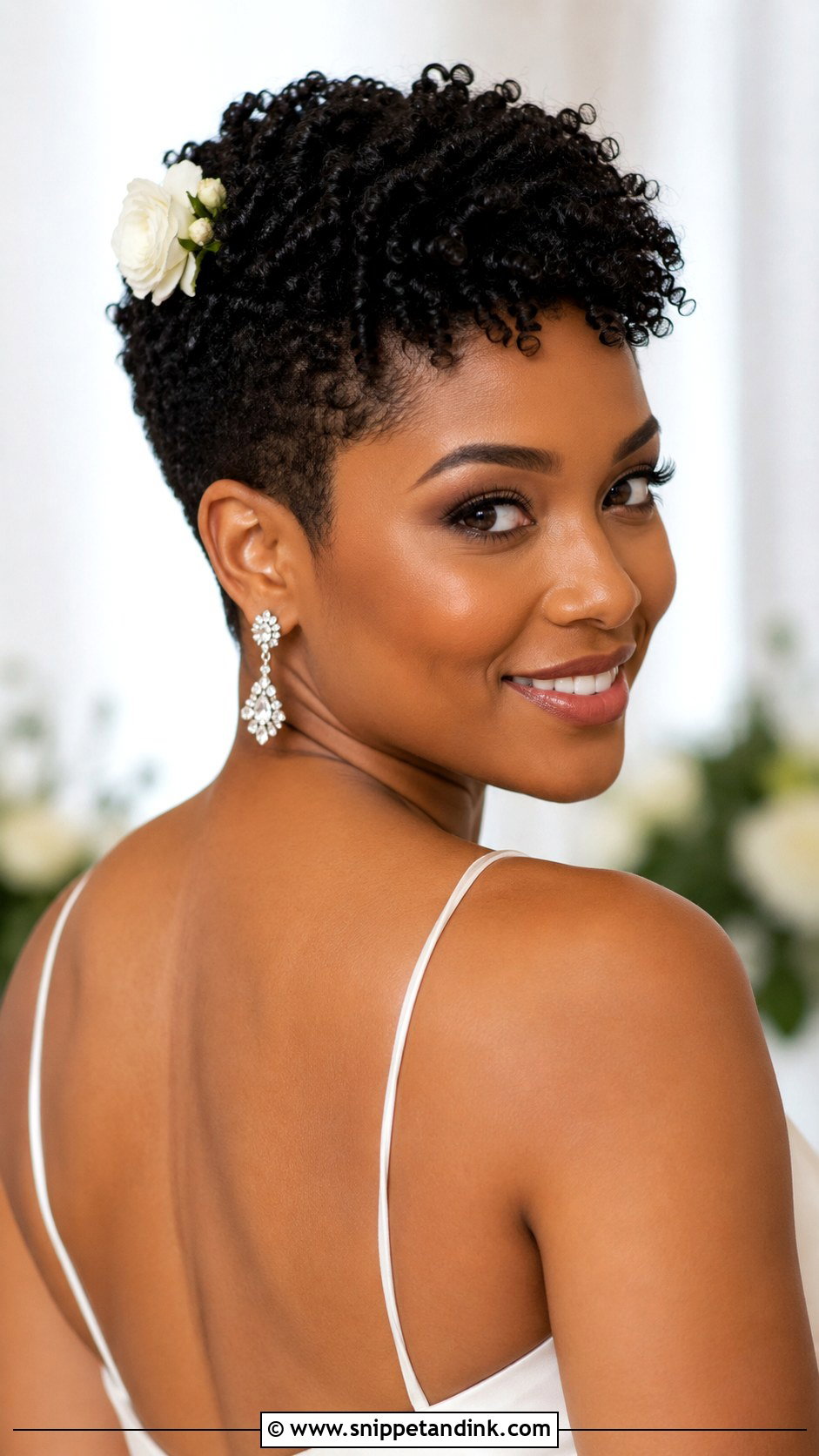 Bantu Knot Out for Bride - Snippet and Ink - 20 Natural Hairstyles for Wedding