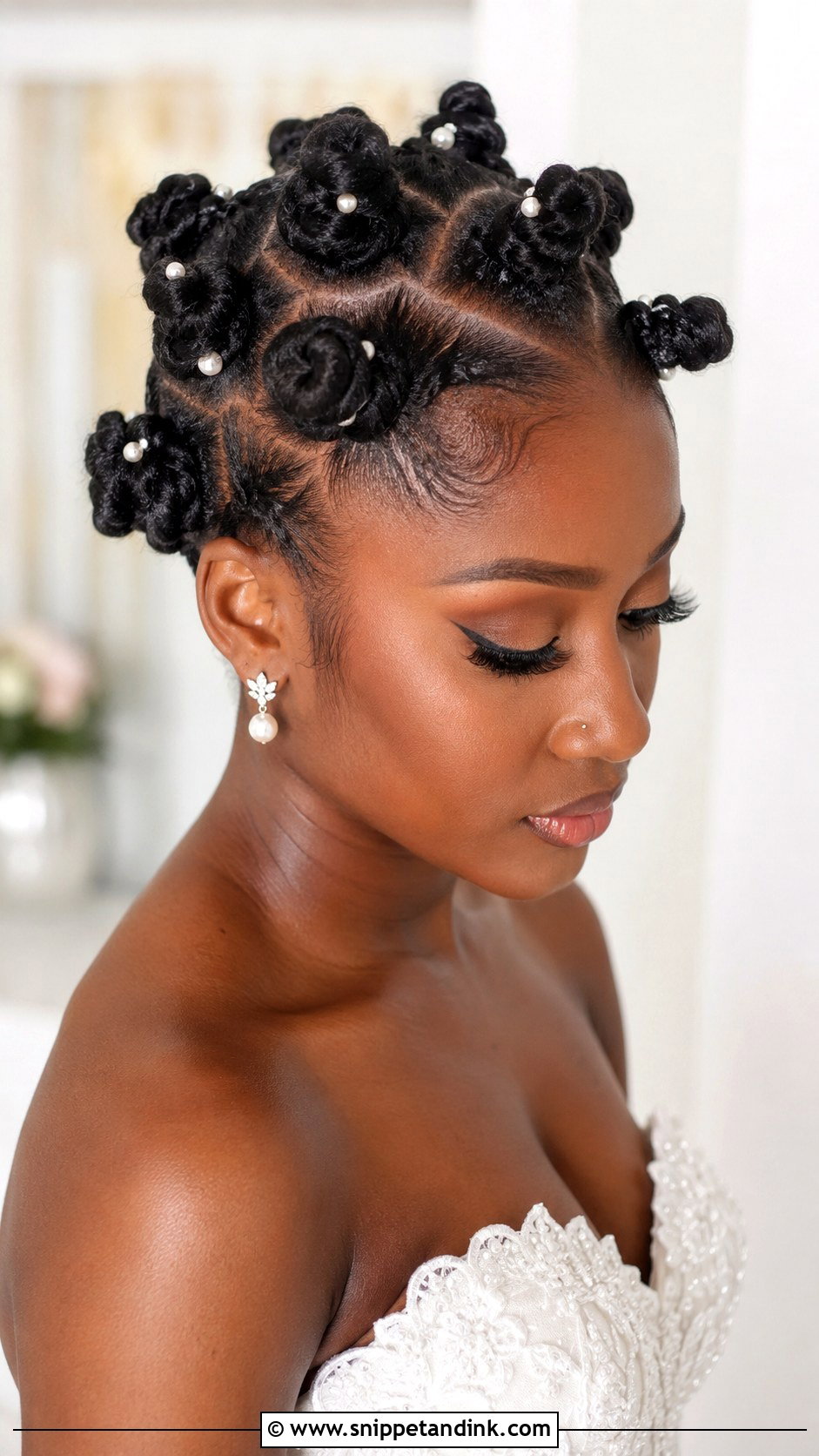 Bantu Knot Updo - Snippet and Ink - 20 4c Bridal Hairstyles