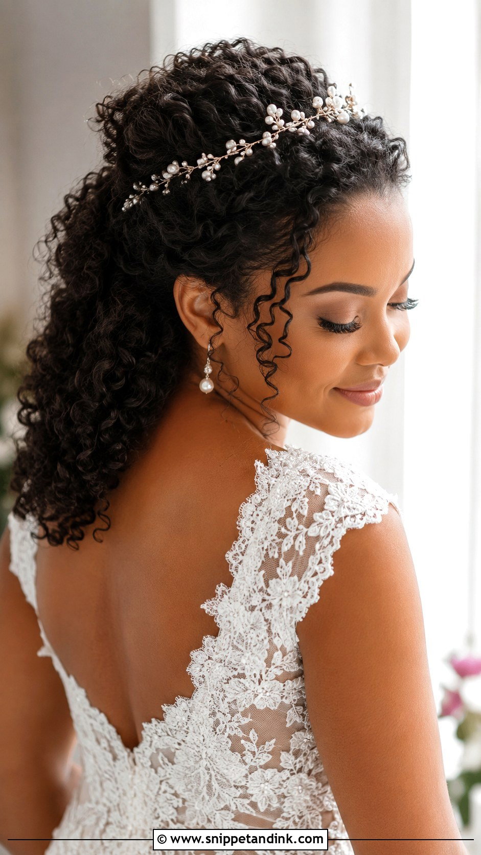 Bantu Knot Wedding Hair - Snippet and Ink - 15 Natural Hair Wedding Styles African American Black Bride