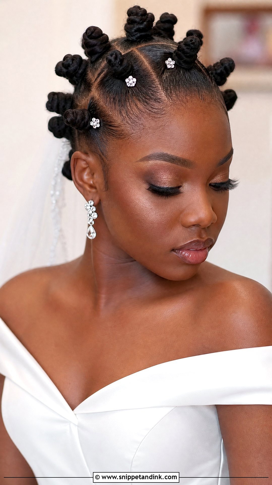 Bantu Knot Wedding Updo - Snippet and Ink - 20 Wedding Updo Hairstyles Black Women