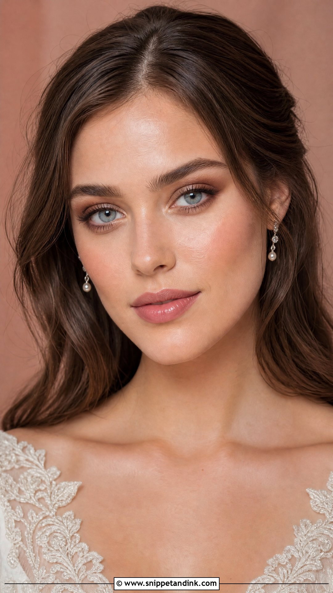 Barbara Palvin Bridal Makeup For Blue Eyes - Snippet and Ink - 20 Barbara Palvin Wedding Makeup Ideas