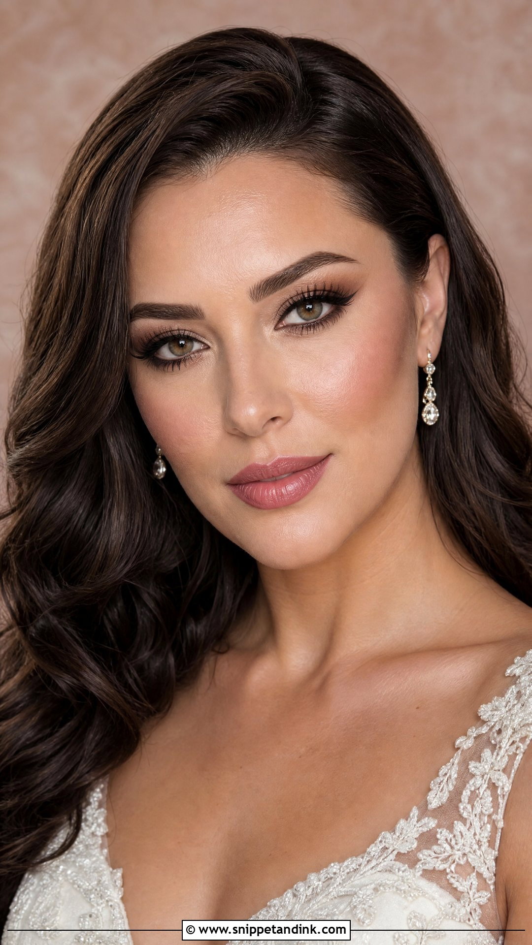 Barbara Palvin Glam Wedding Makeup - Snippet and Ink - 20 Barbara Palvin Wedding Makeup Ideas