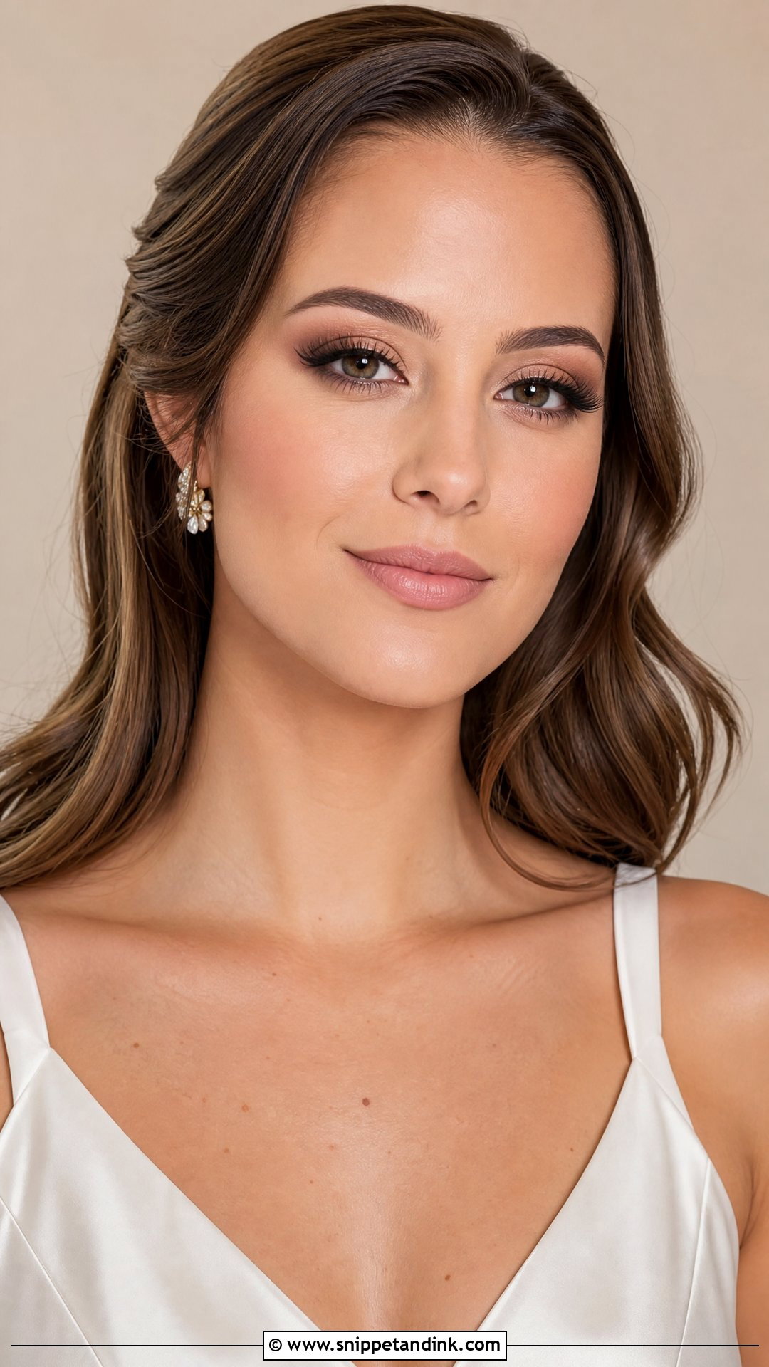 Barbara Palvin Matte Wedding Makeup - Snippet and Ink - 20 Barbara Palvin Wedding Makeup Ideas