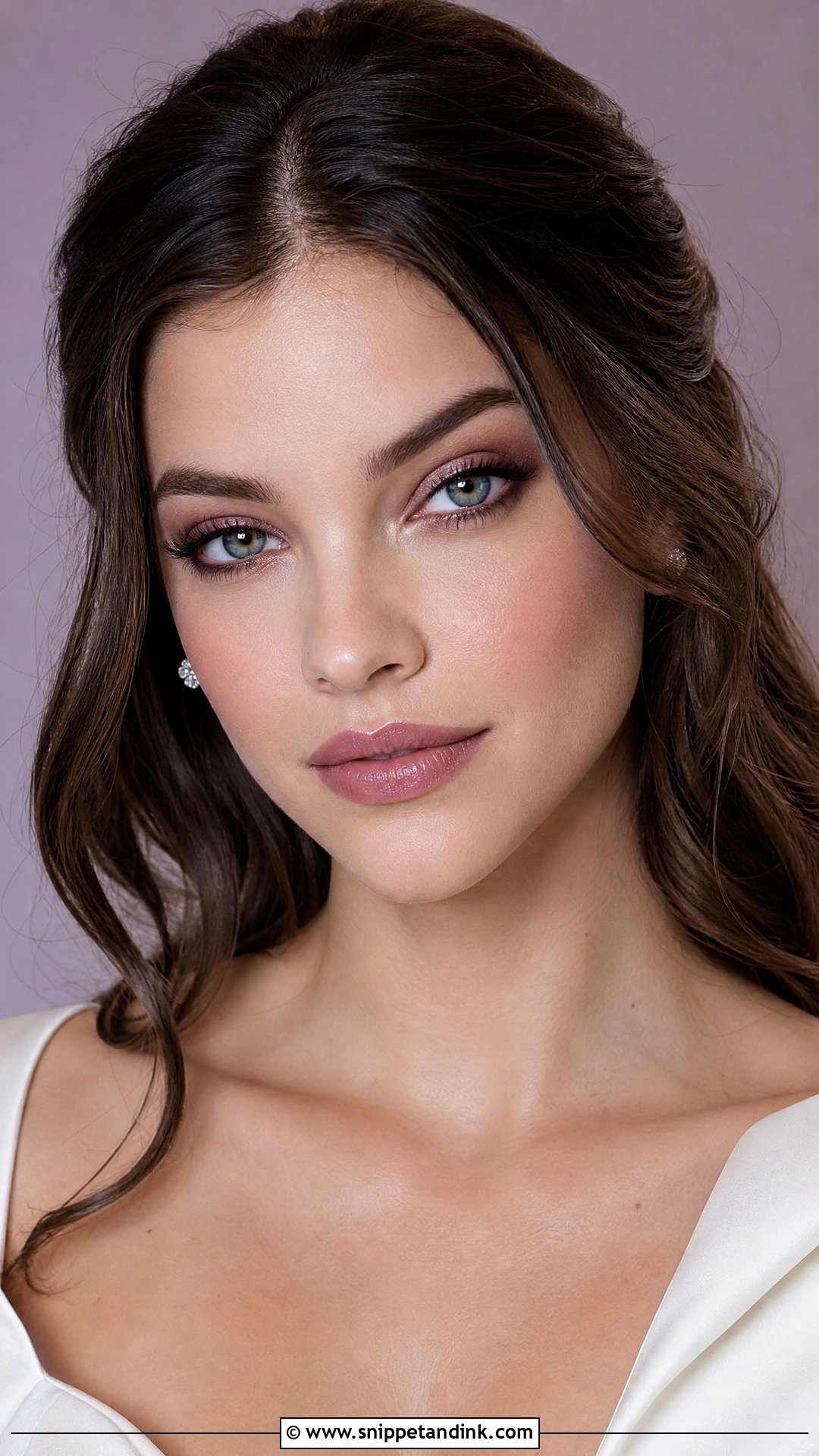 Barbara Palvin Mauve Wedding Makeup - Snippet and Ink - 20 Barbara Palvin Wedding Makeup Ideas