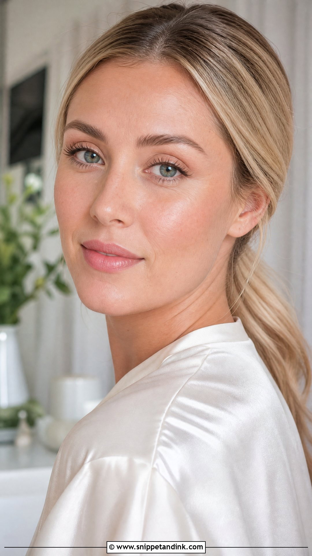 Barely There Bridal Makeup Look - Snippet and Ink - 25 No Makeup Bridal Look Ideas