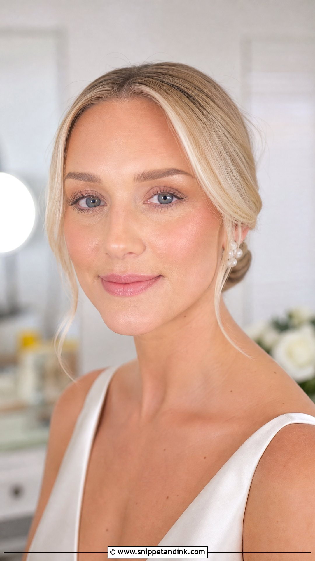 Barely There Bridal Makeup With Soft Lashes - Snippet and Ink - 25 Simple Natural Bridal Makeup Ideas