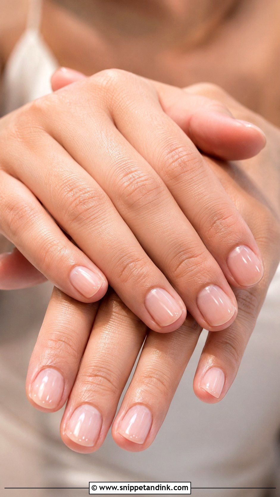 Barely There Wedding Nails - Snippet and Ink - 20 Clean Wedding Nails