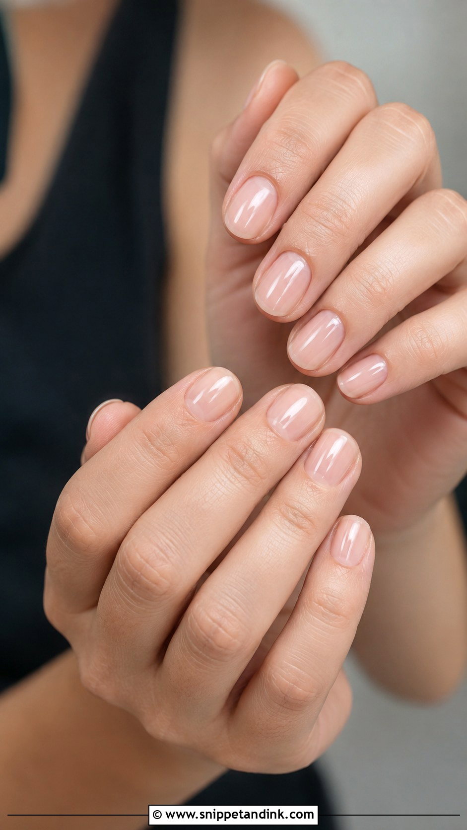 Barely There Wedding Nails - Snippet and Ink - 20 Minimalist Wedding Nails