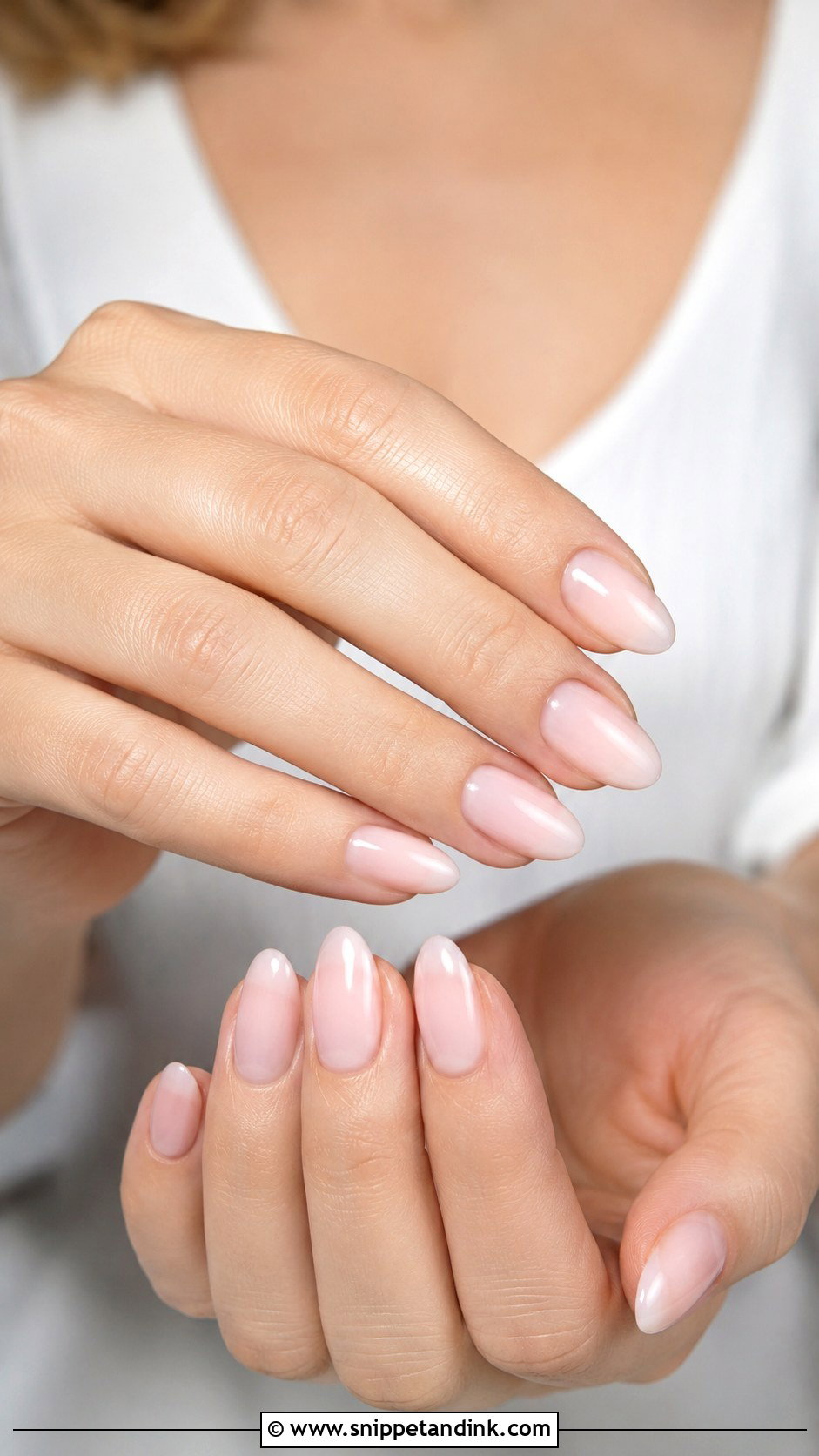 Barely There Wedding Nails - Snippet and Ink - 20 Plain Wedding Nails
