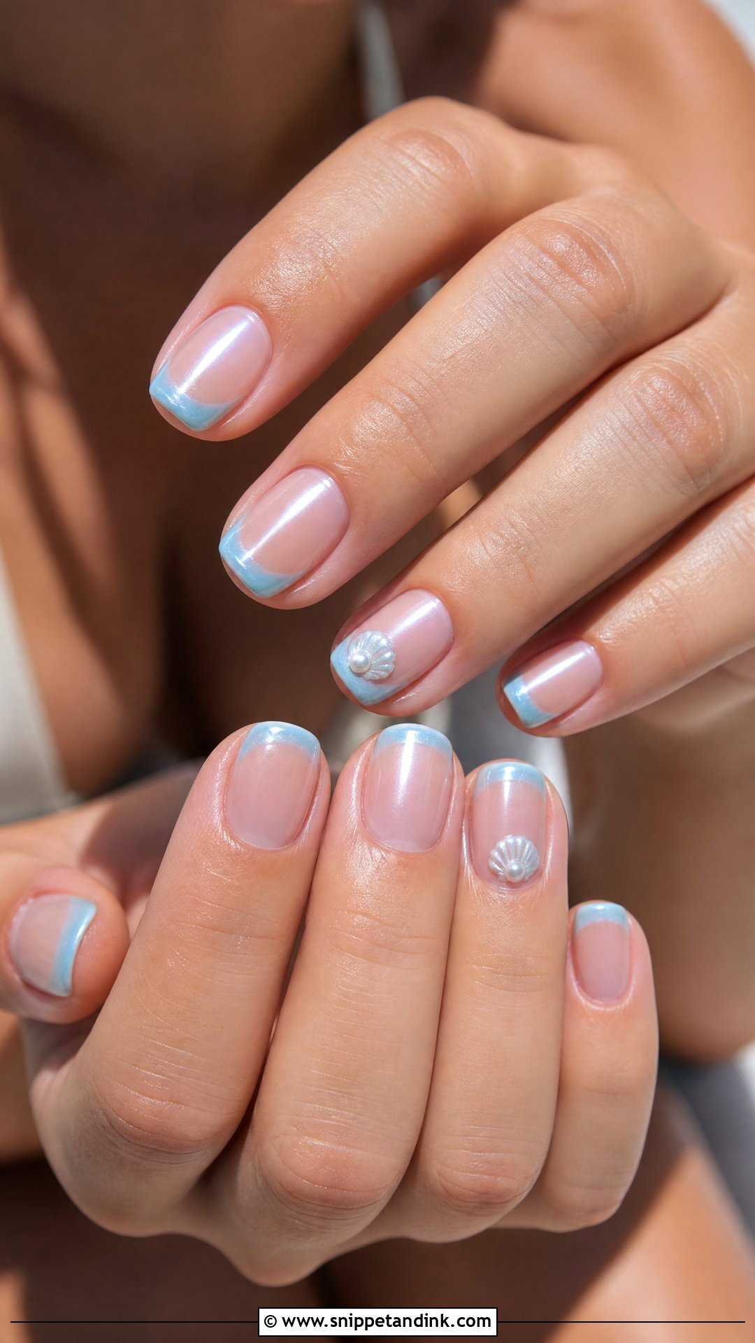 Beach Bachelorette Nails - Snippet and Ink - 35 Bachelorette Nails