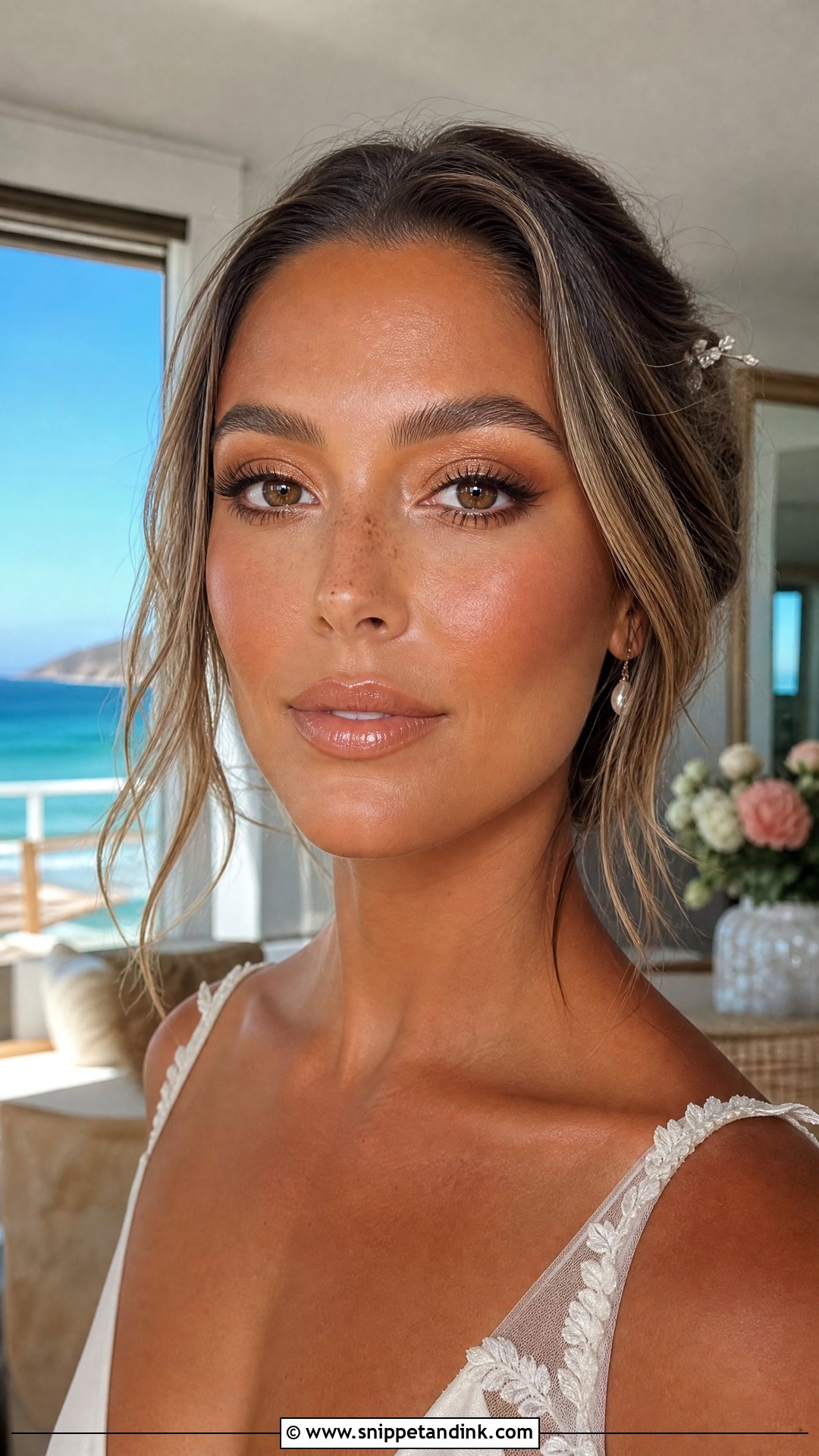 Beach Bridal Makeup - Snippet and Ink - 35 Bride Makeup Ideas