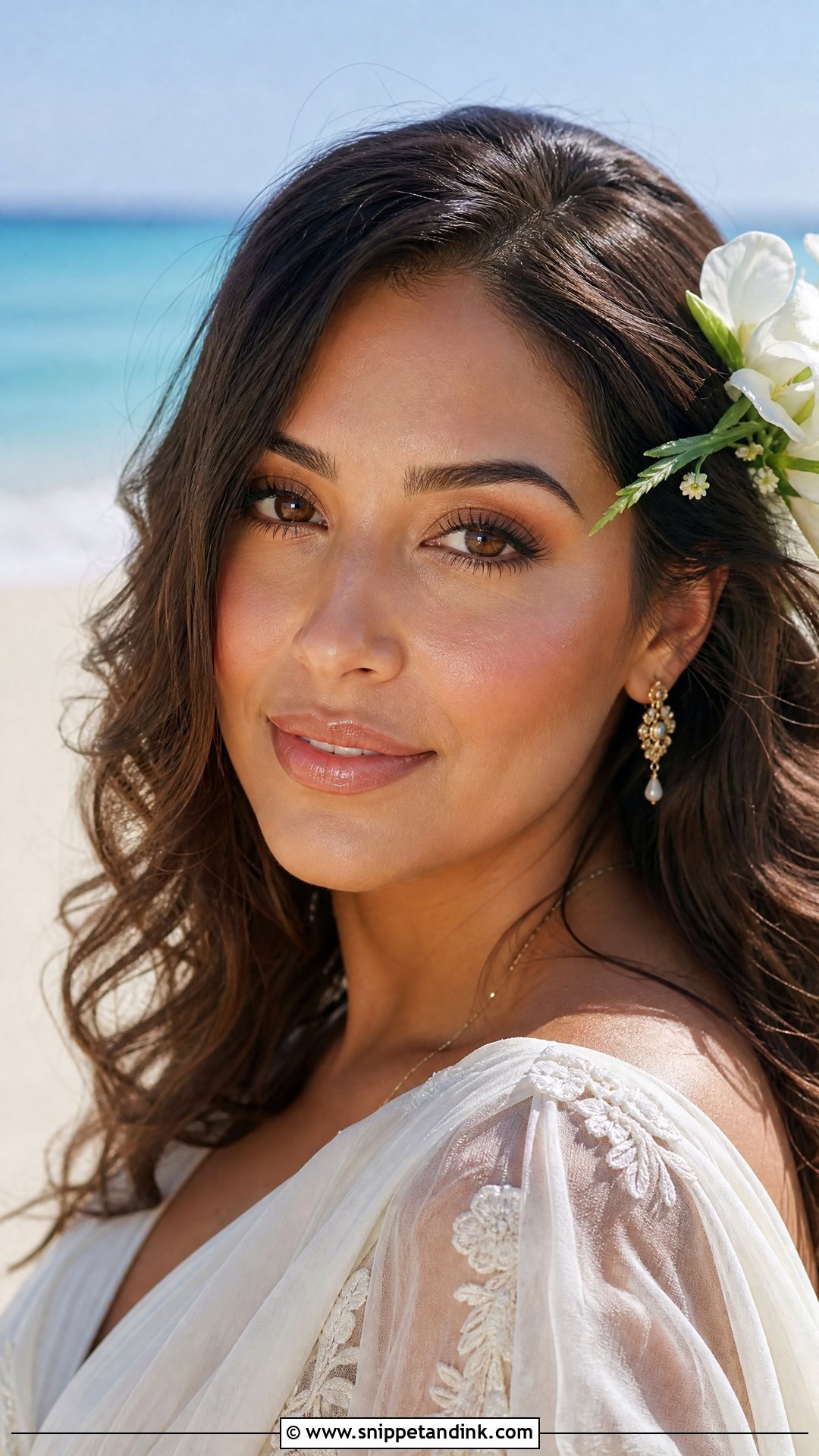 Beach Bridal Makeup - Snippet and Ink - 25 Bridal Makeup Inspiration Ideas