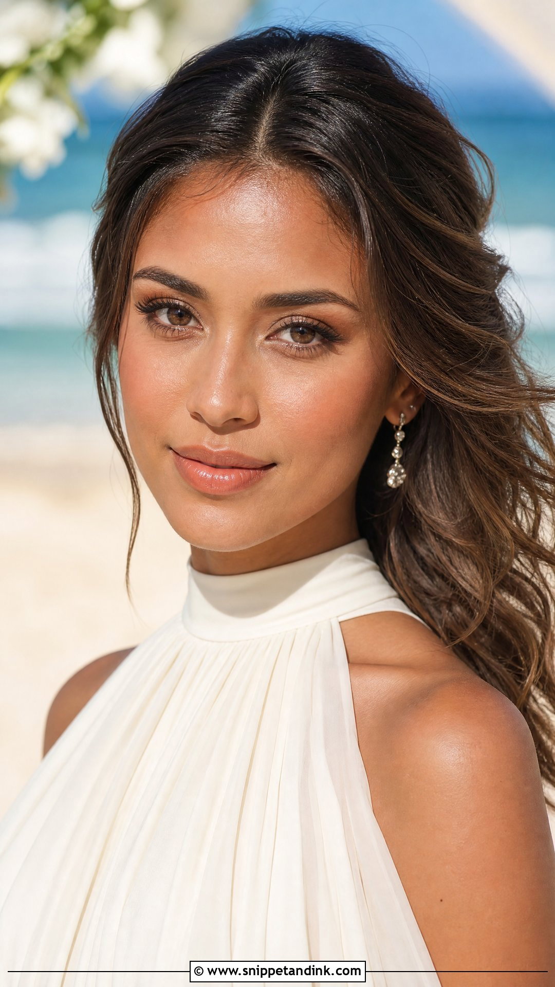 Beach Bridal Makeup - Snippet and Ink - 25 Ethereal Bridal Makeup Ideas