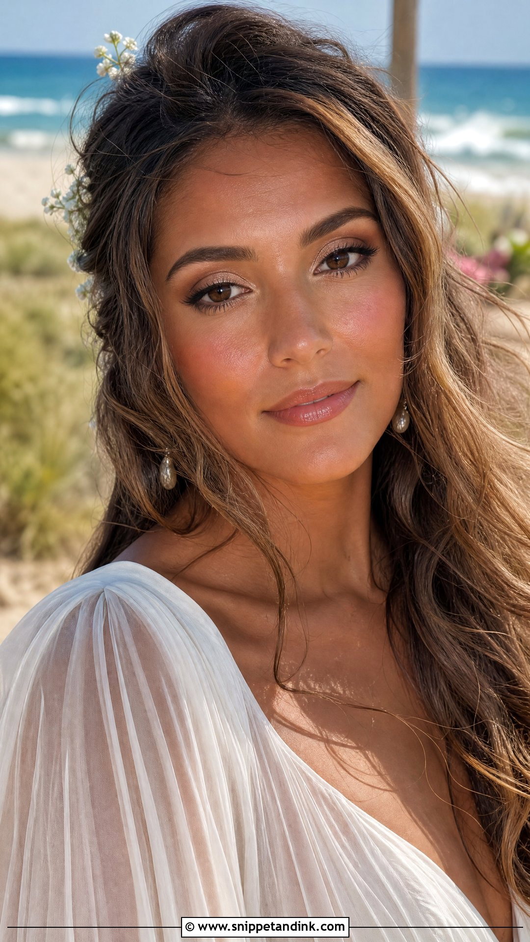 Beach Bridal Makeup - Snippet and Ink - 25 Romantic Bridal Makeup Ideas