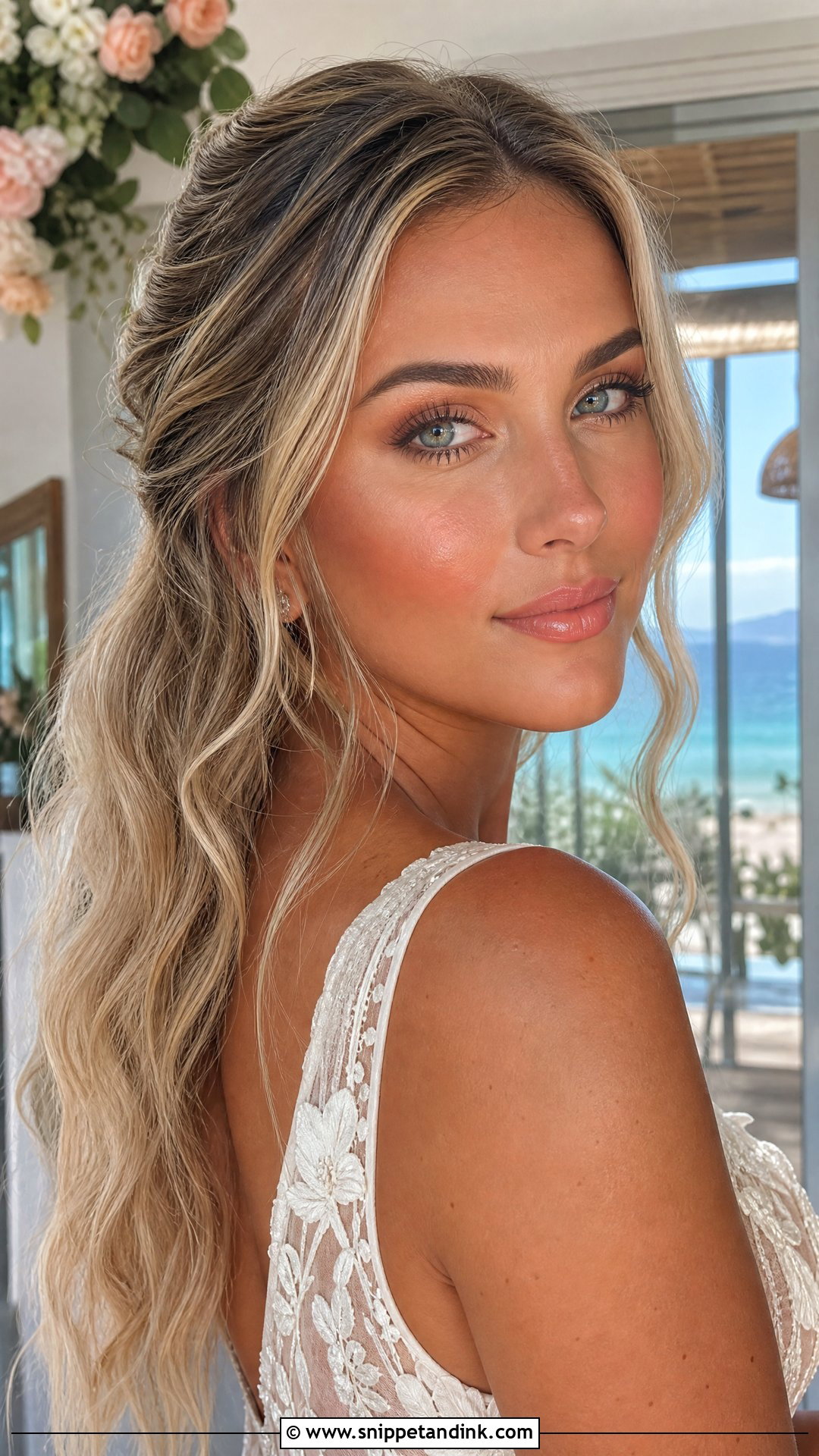 Beach Bridal Makeup For Blondes - Snippet and Ink - 30 Bridal Makeup for Blondes