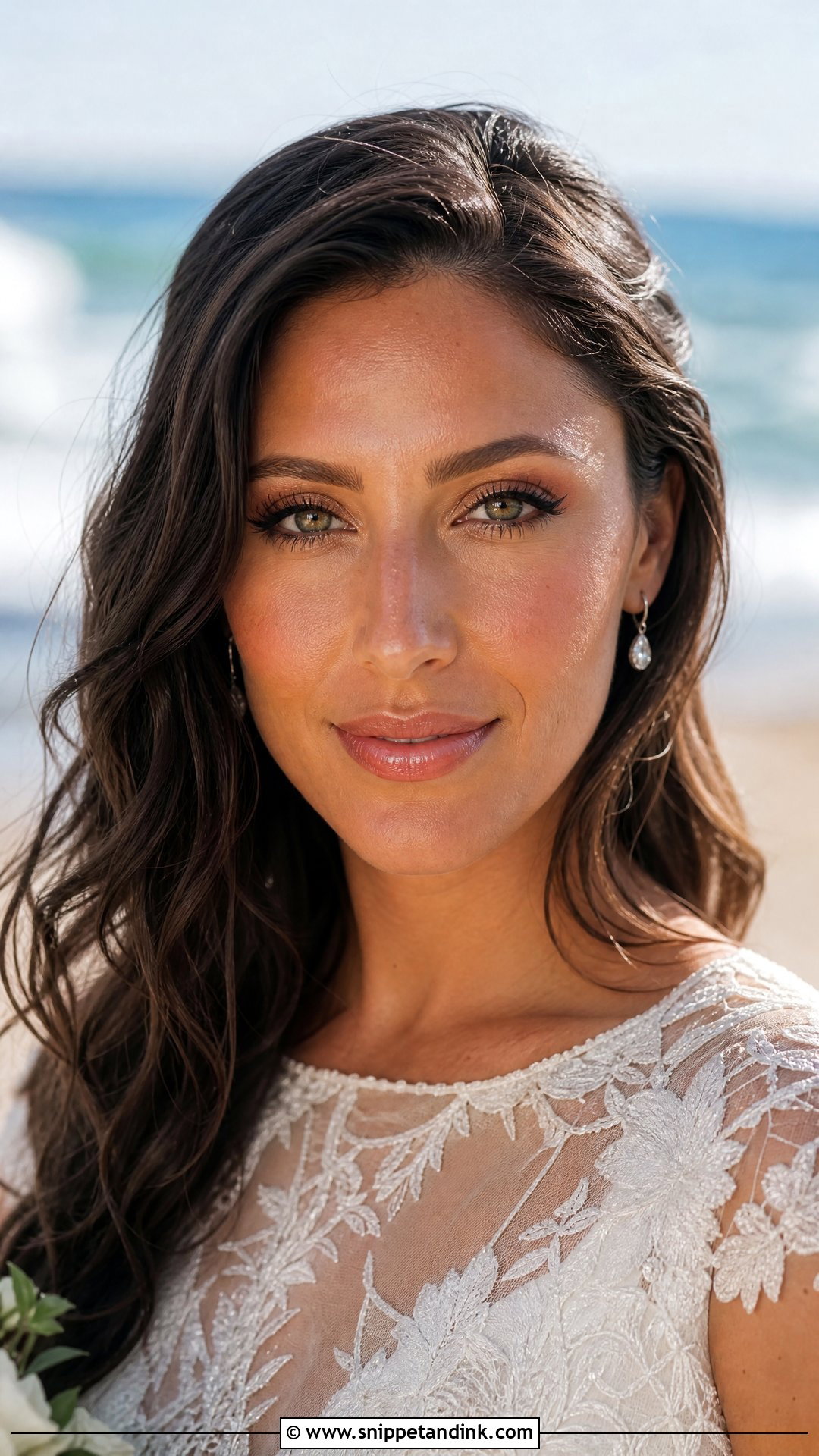 Beach Bridal Makeup For Green Eyes Brunette - Snippet and Ink - 25 Bridal Makeup for Green Eyes Brunette