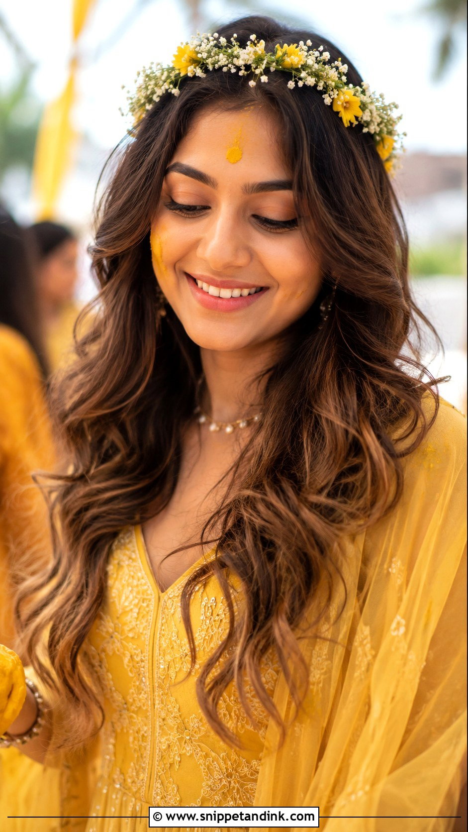 Beach Wave Open Curls for Indian Wedding - Snippet and Ink - 25 Curls Open Hairstyles Indian Wedding