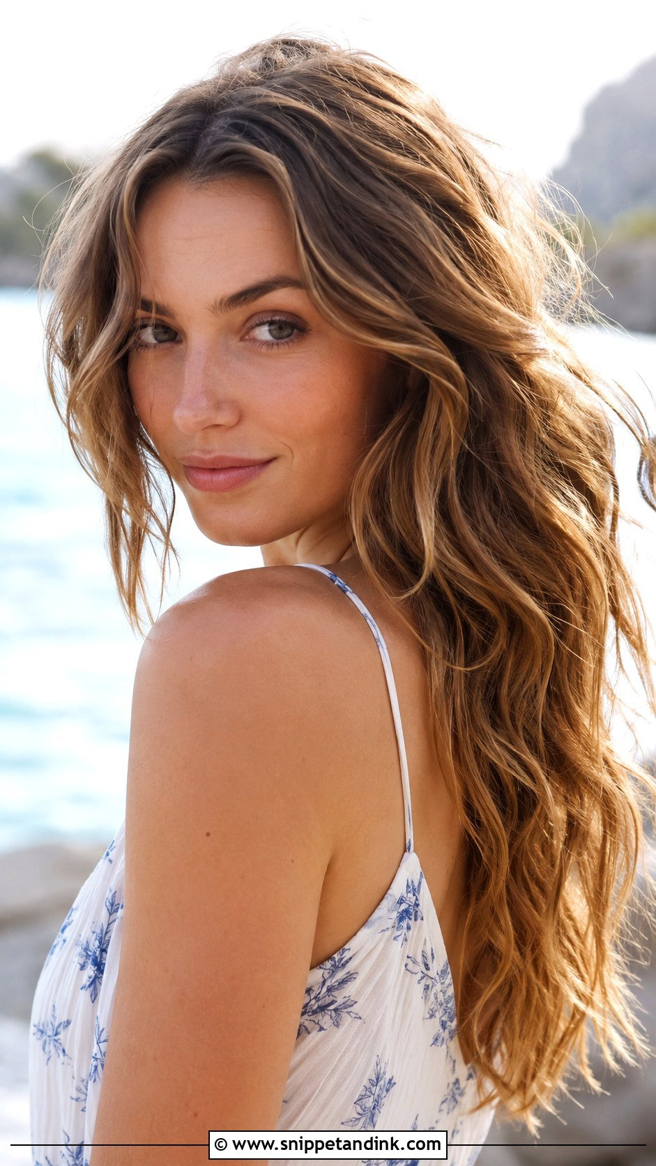 Beach Waves Open Hairstyle - Snippet and Ink - 30 Open Hairstyles for Engagement