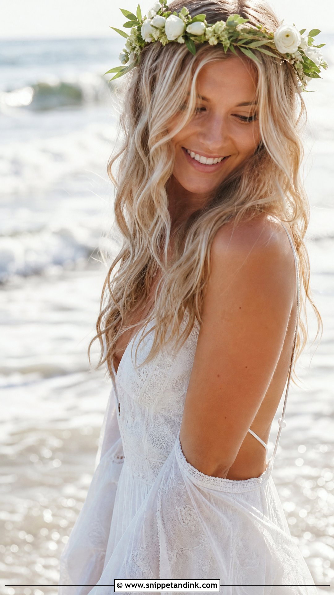 Beach Waves for Coastal Brides - Snippet and Ink - 25 2025 Bridal Hair Ideas