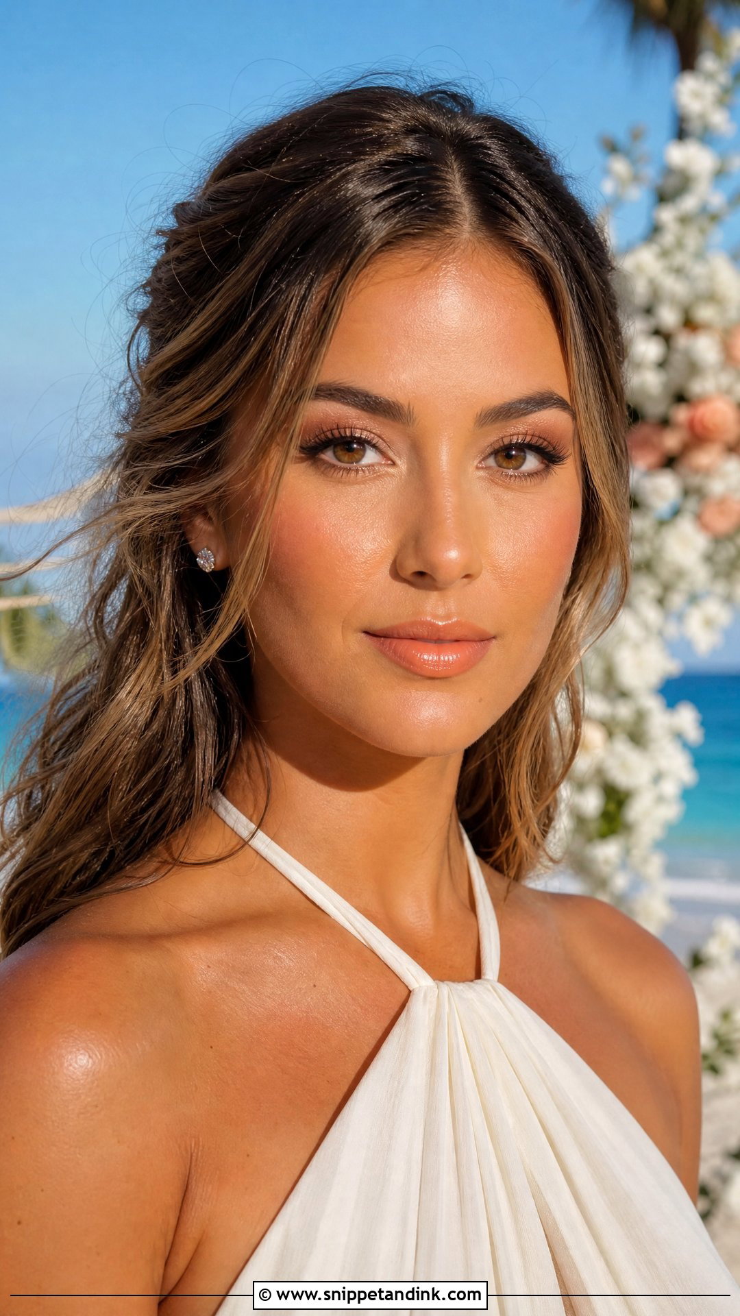 Beach Wedding Makeup - Snippet and Ink - 30 Makeup for Wedding Ideas