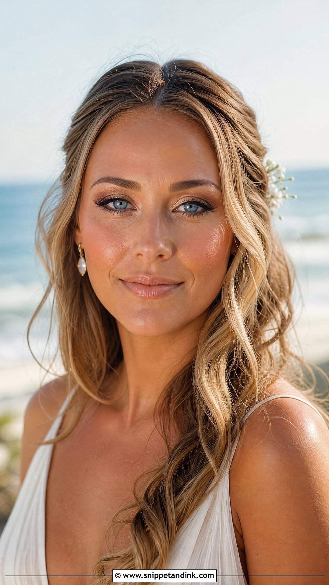 Beach Wedding Makeup For Blue Eyes - Snippet and Ink - 35 Wedding Makeup for Blue Eyes