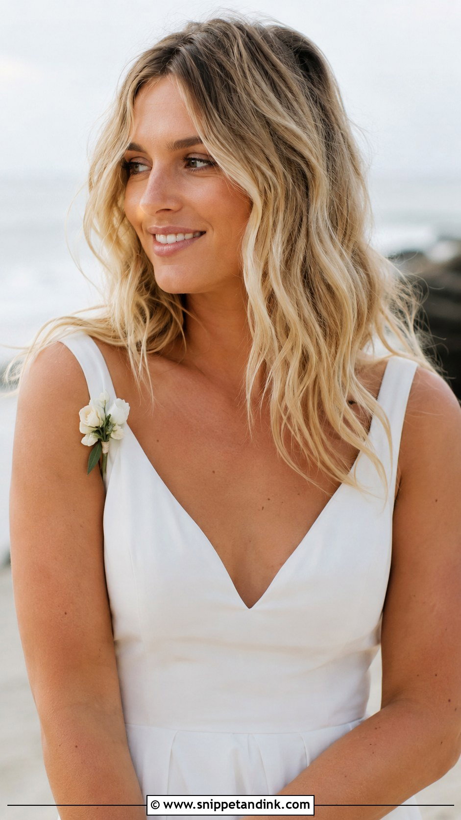 Beachy Waves for Long Hair - Snippet and Ink - 25 Simple Wedding Hairstyles for Long Hair