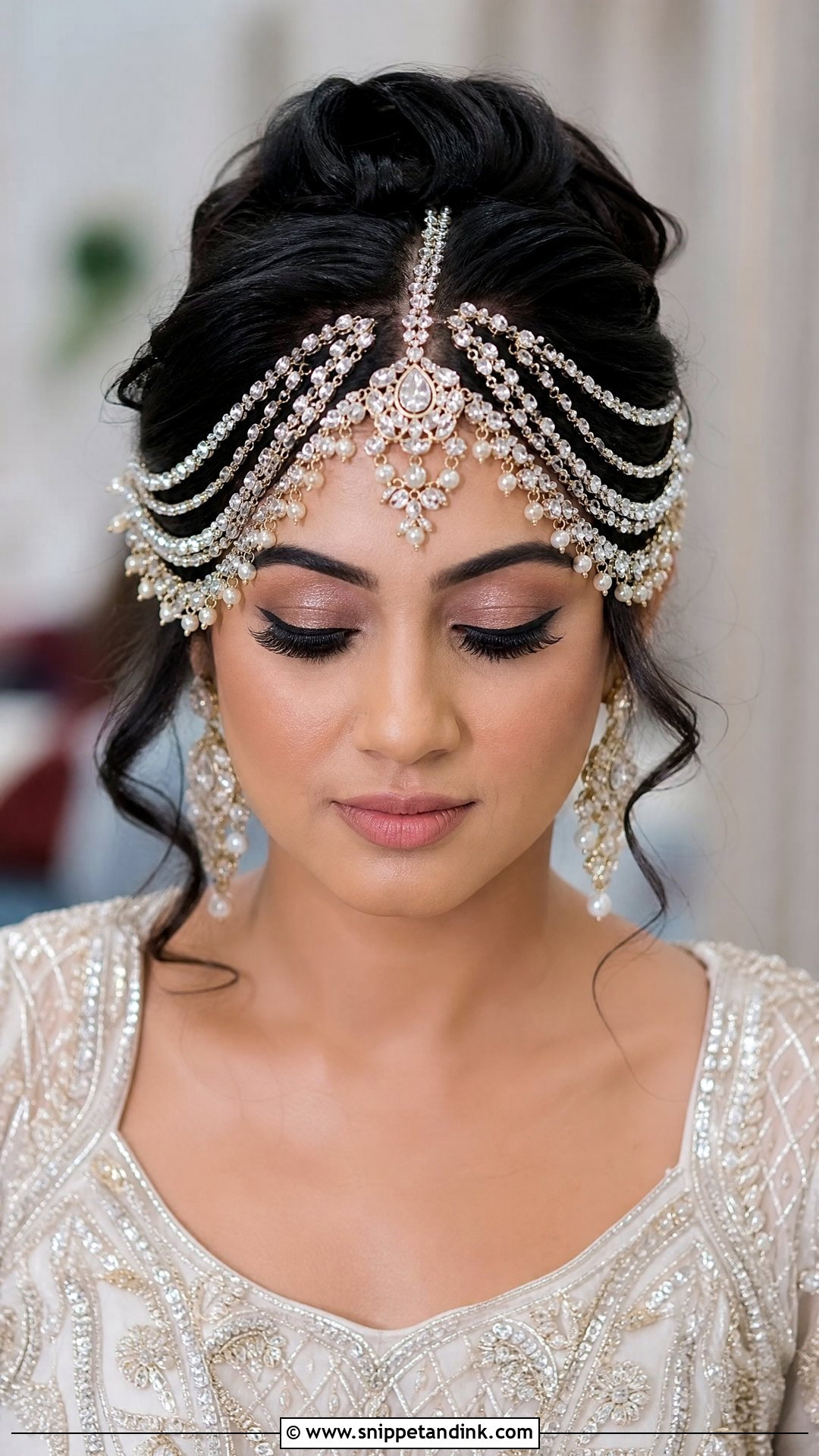 Beaded Bridal Headpiece - Snippet and Ink - 20 Bridal Hair Accessories Headpieces