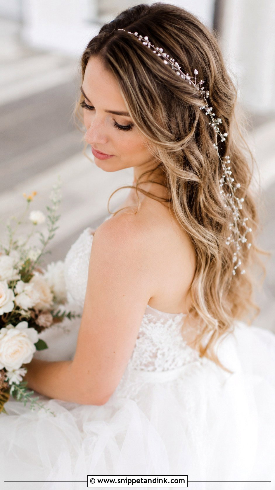 Beaded Hair Vine - Snippet and Ink - 30 Wedding Hair Accessories