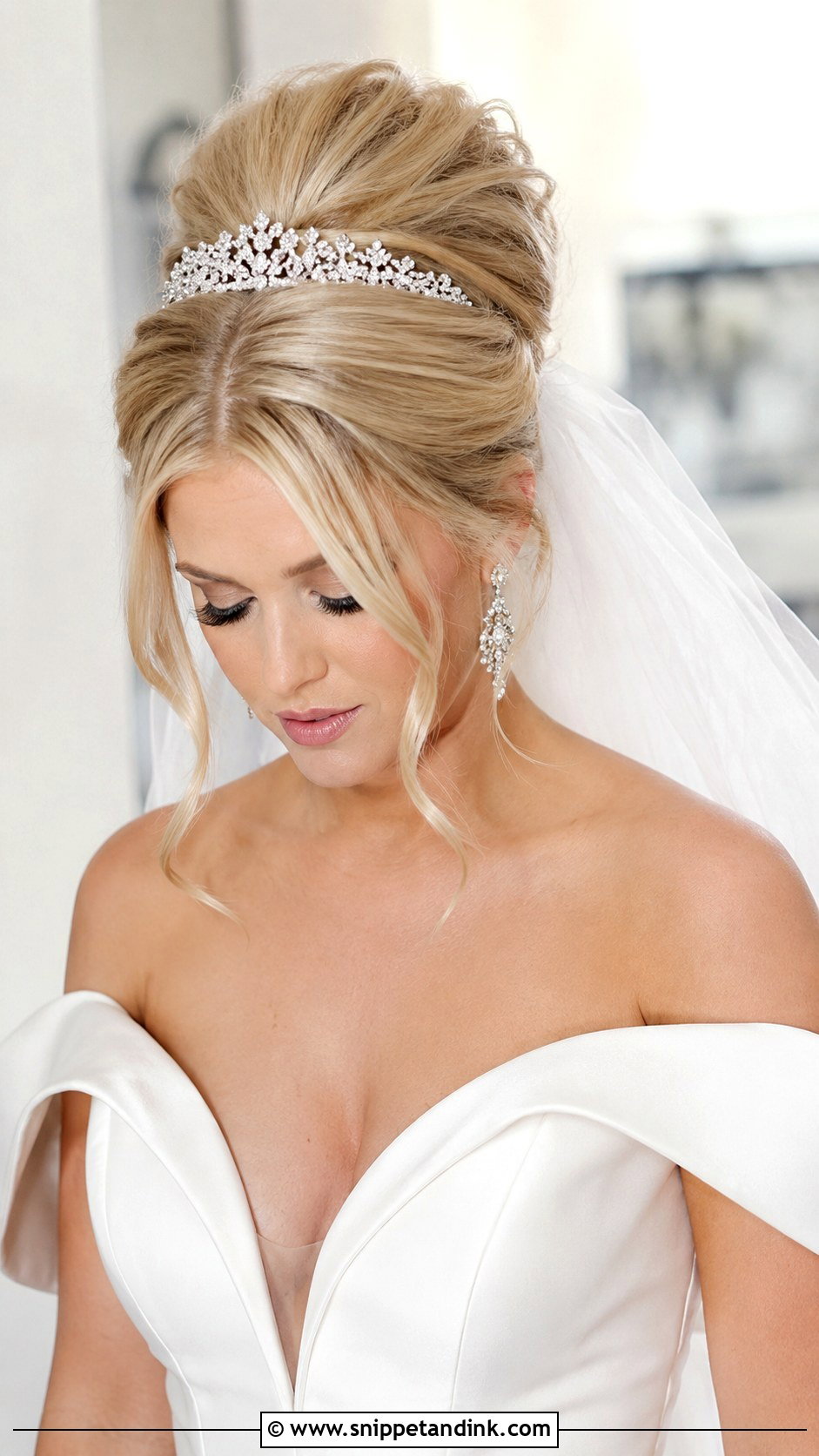 Beehive Bridal Updo - Snippet and Ink - 25 Vintage Wedding Hair Ideas
