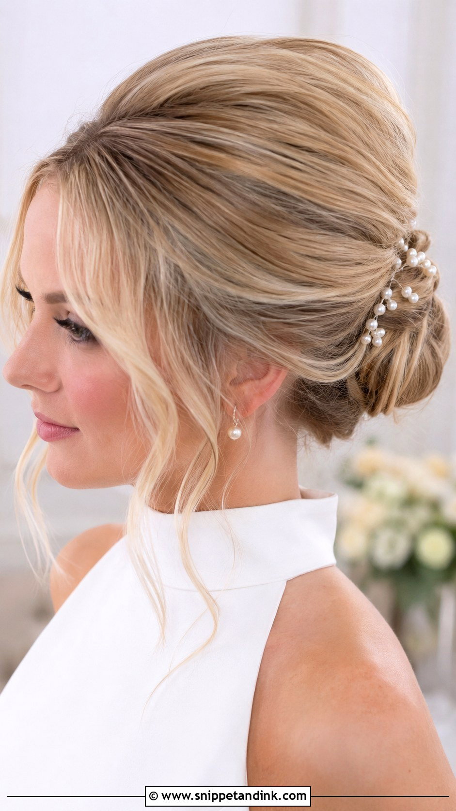 Beehive Wedding Hair - Snippet and Ink - 15 Retro Wedding Hairstyles