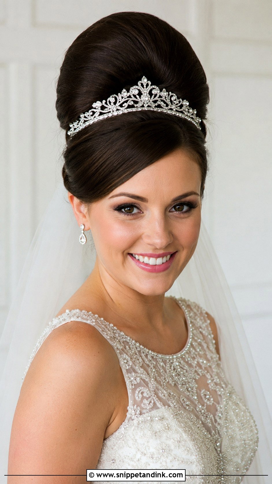 Beehive Wedding Hairstyle - Snippet and Ink - 25 Vintage Wedding Hairstyles