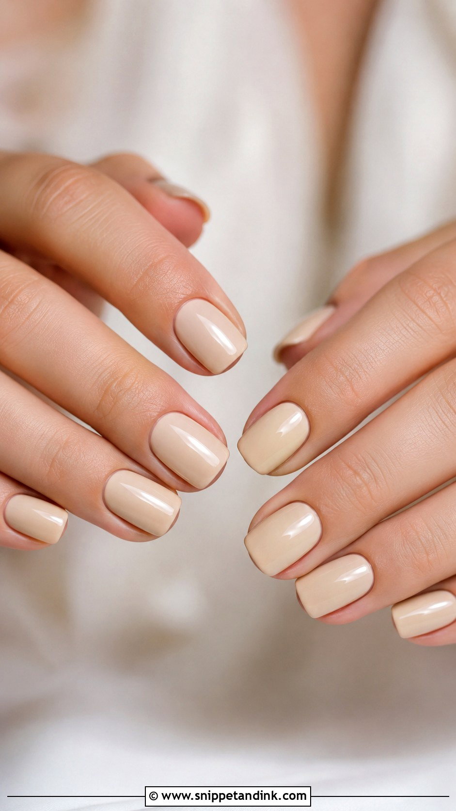 Beige Bridal Nail Polish - Snippet and Ink - 20 Bridal Nail Polish Ideas