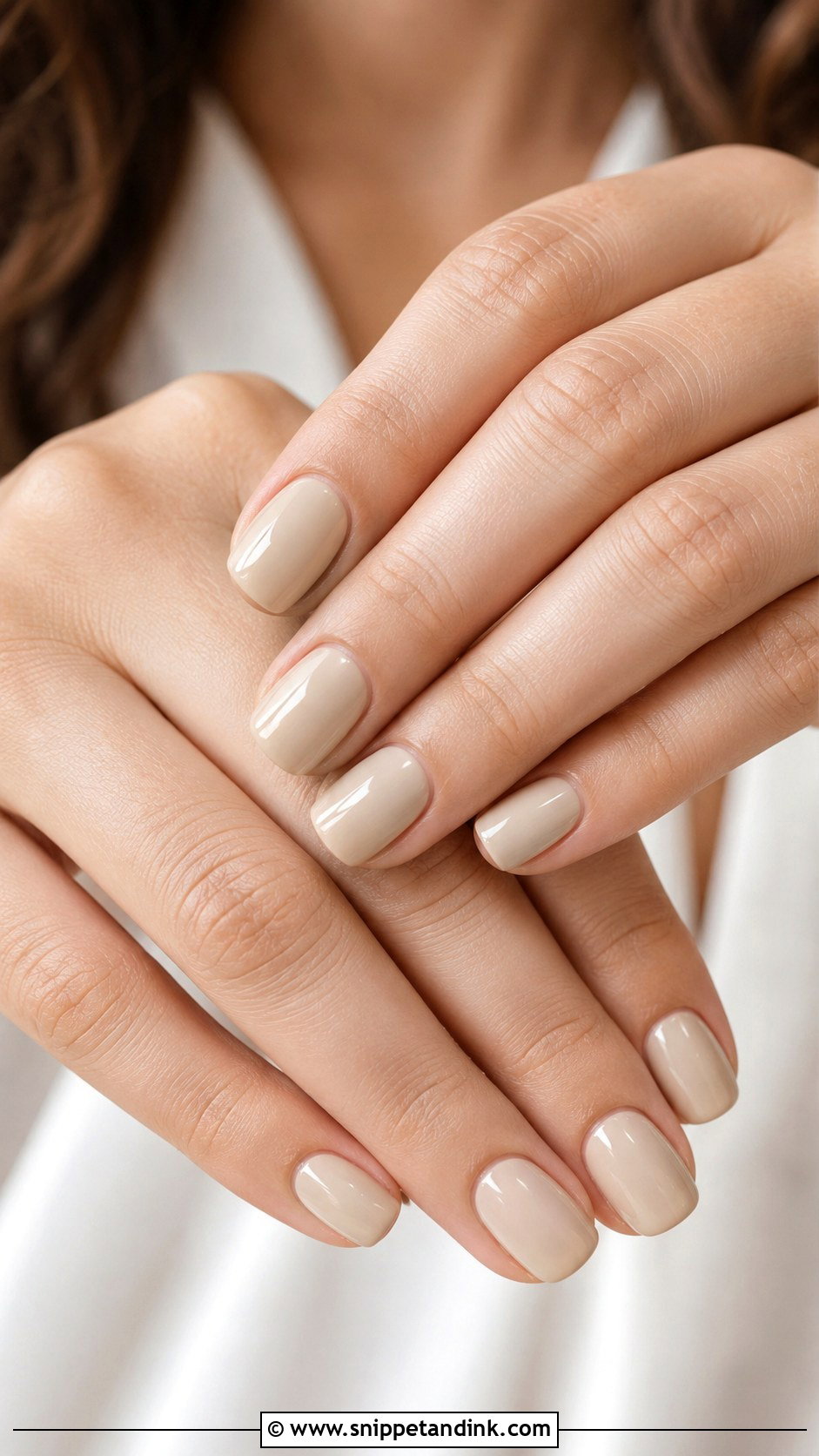 Beige Bridesmaid Nails - Snippet and Ink - 30 Wedding Nails for Bridesmaids
