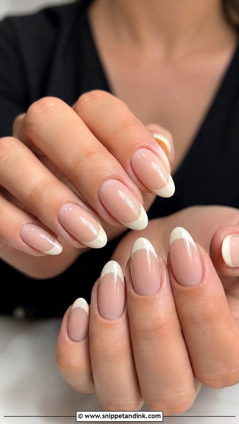 Beige French Wedding Nails - Snippet and Ink - 20 Beige Wedding Nails