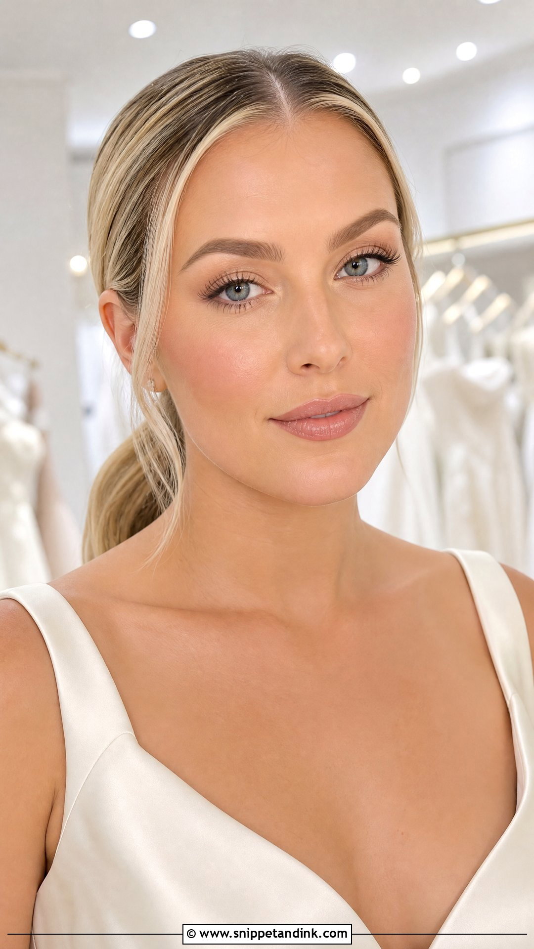 Beige Nude Bridal Makeup - Snippet and Ink - 25 Nude Bridal Makeup Ideas