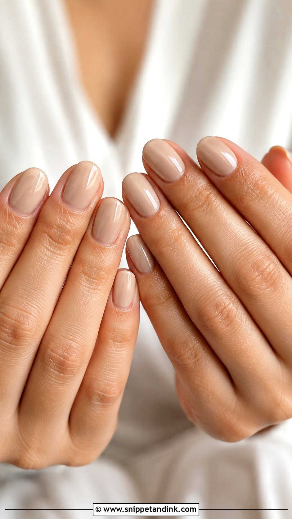 Beige Nude Wedding Nails - Snippet and Ink - 20 Nude Wedding Nails for Bride