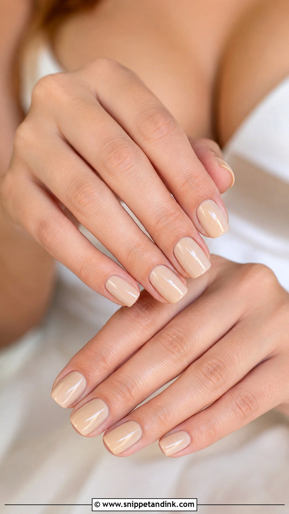 Beige Wedding Nails - Snippet and Ink - 20 Neutral Wedding Nails for Bride