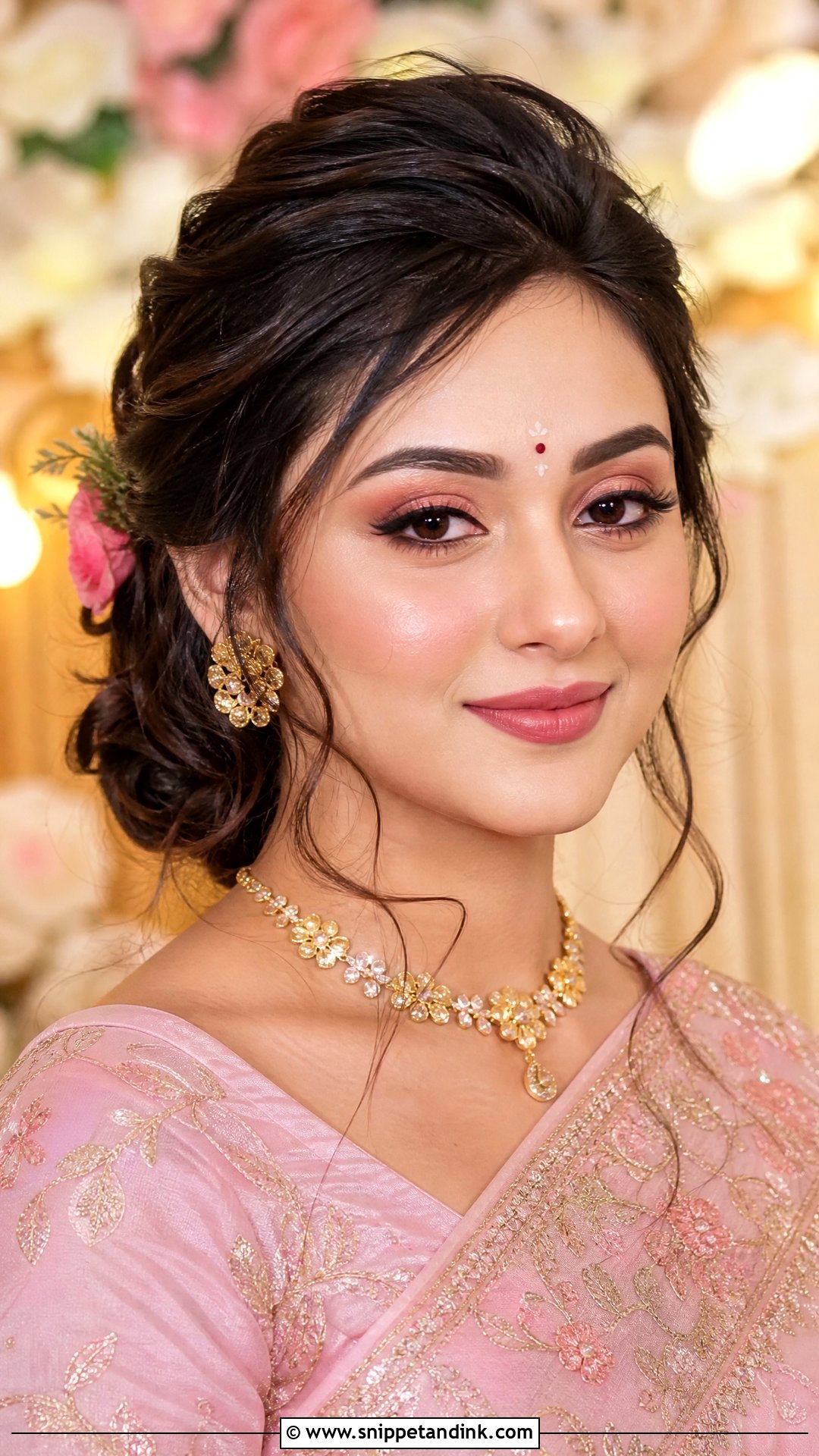 Bengali Bridal Makeup For Engagement - Snippet and Ink - 20 Bengali Bridal Makeup Ideas