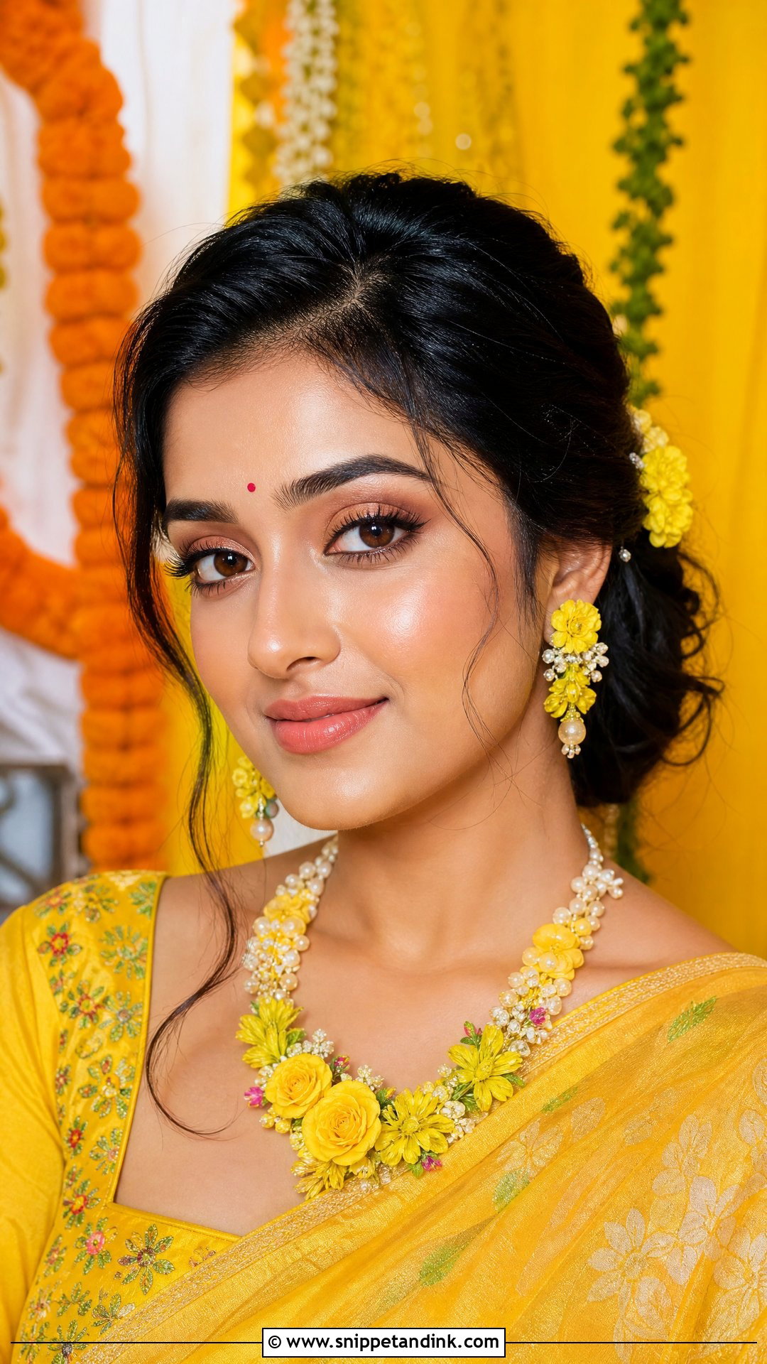 Bengali Bridal Makeup For Haldi - Snippet and Ink - 20 Bengali Bridal Makeup Ideas