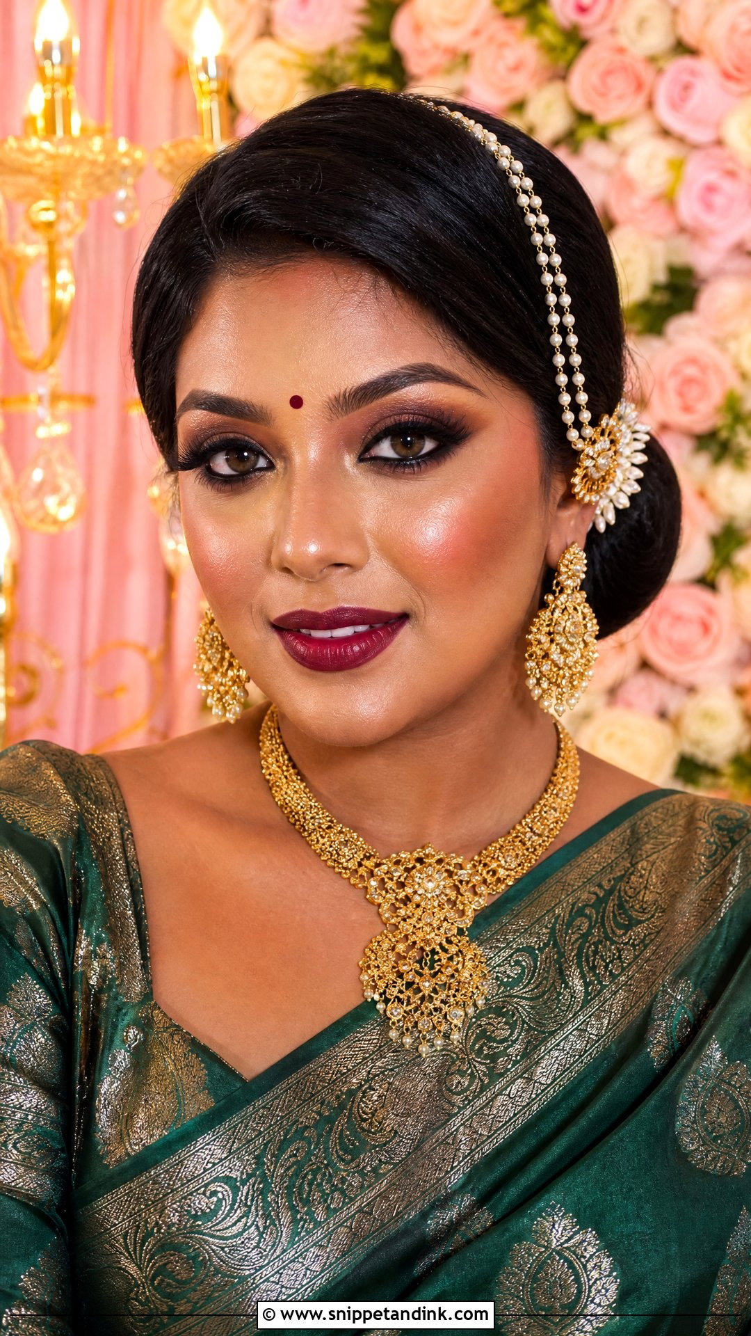 Bengali Bridal Makeup For Reception - Snippet and Ink - 20 Bengali Bridal Makeup Ideas