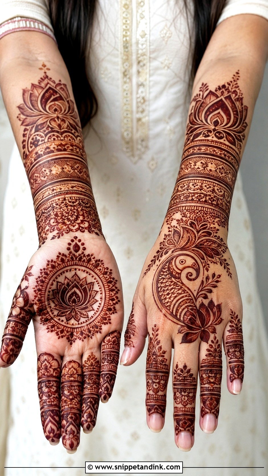 Bengali Bridal Mehndi Design - Snippet and Ink - 35 Unique Bridal Mehndi Designs