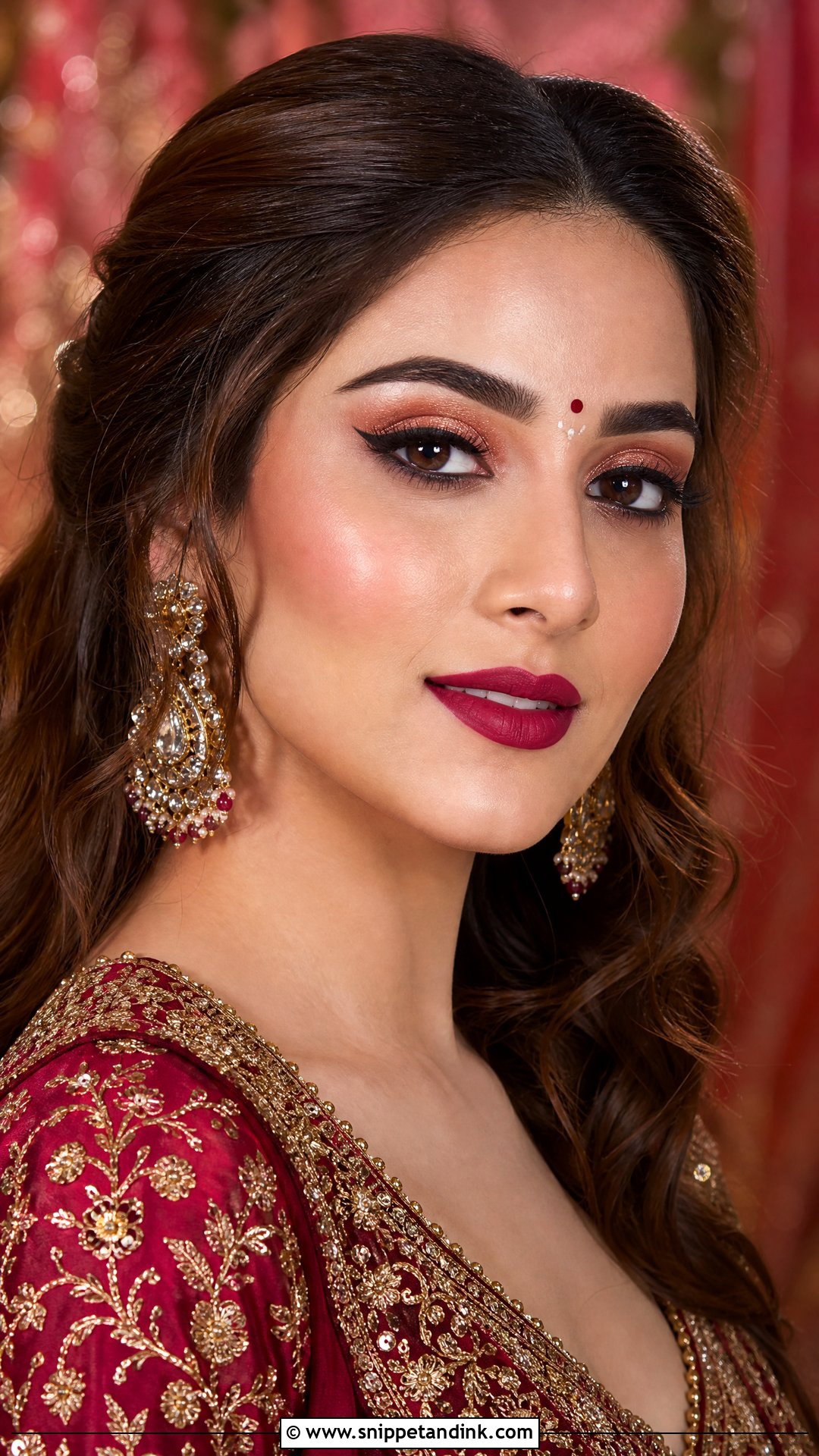 Bengali Bridal Sangeet Makeup - Snippet and Ink - 20 Bengali Bridal Wedding Makeup Ideas