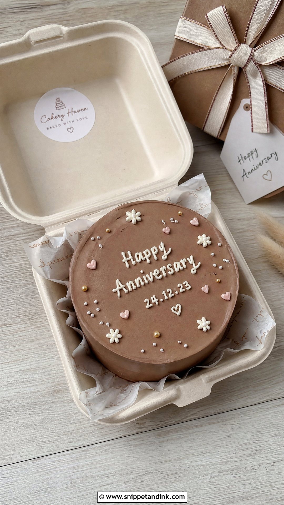 Bento Anniversary Cake - Snippet and Ink - 25 Happy Wedding Anniversary Cake Ideas